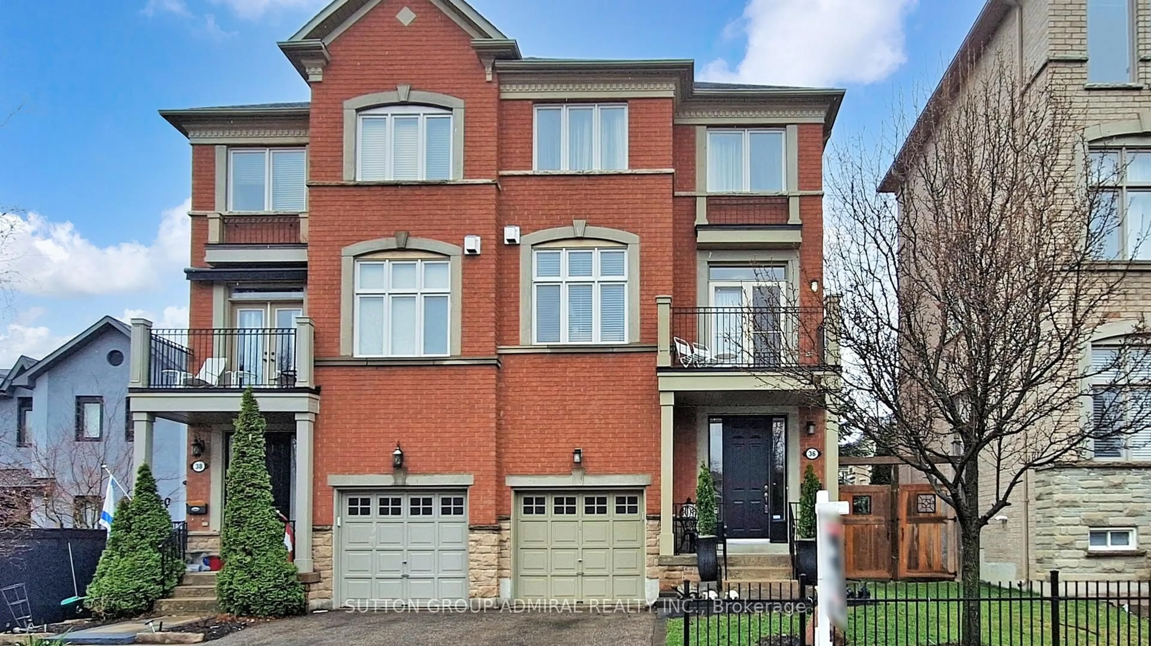 Home with brick exterior material, street for 36 Helen St, Vaughan Ontario L4L 3S3