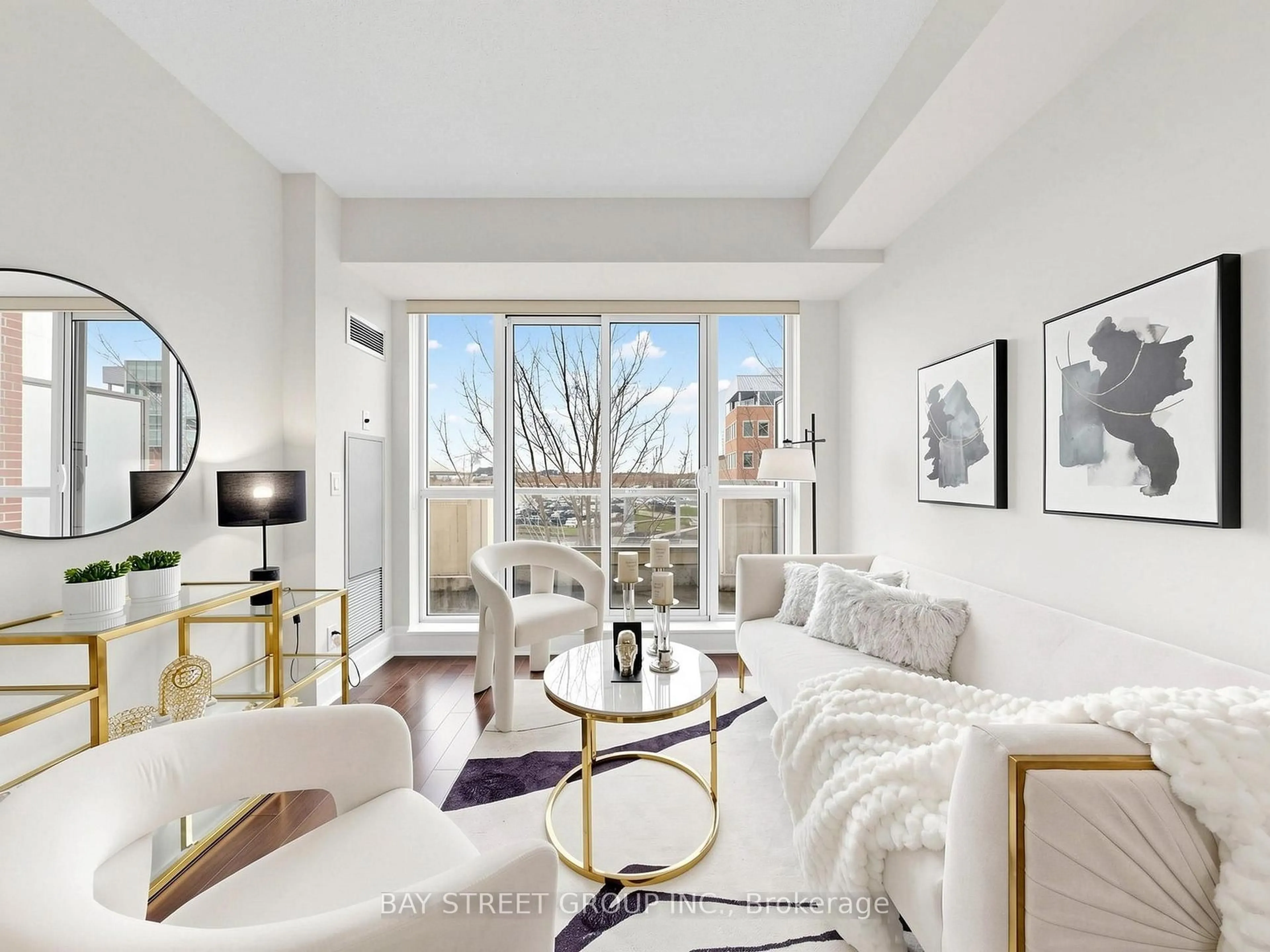 Living room with furniture, unknown for 21 Upper Duke Cres #308, Markham Ontario L6G 0B7