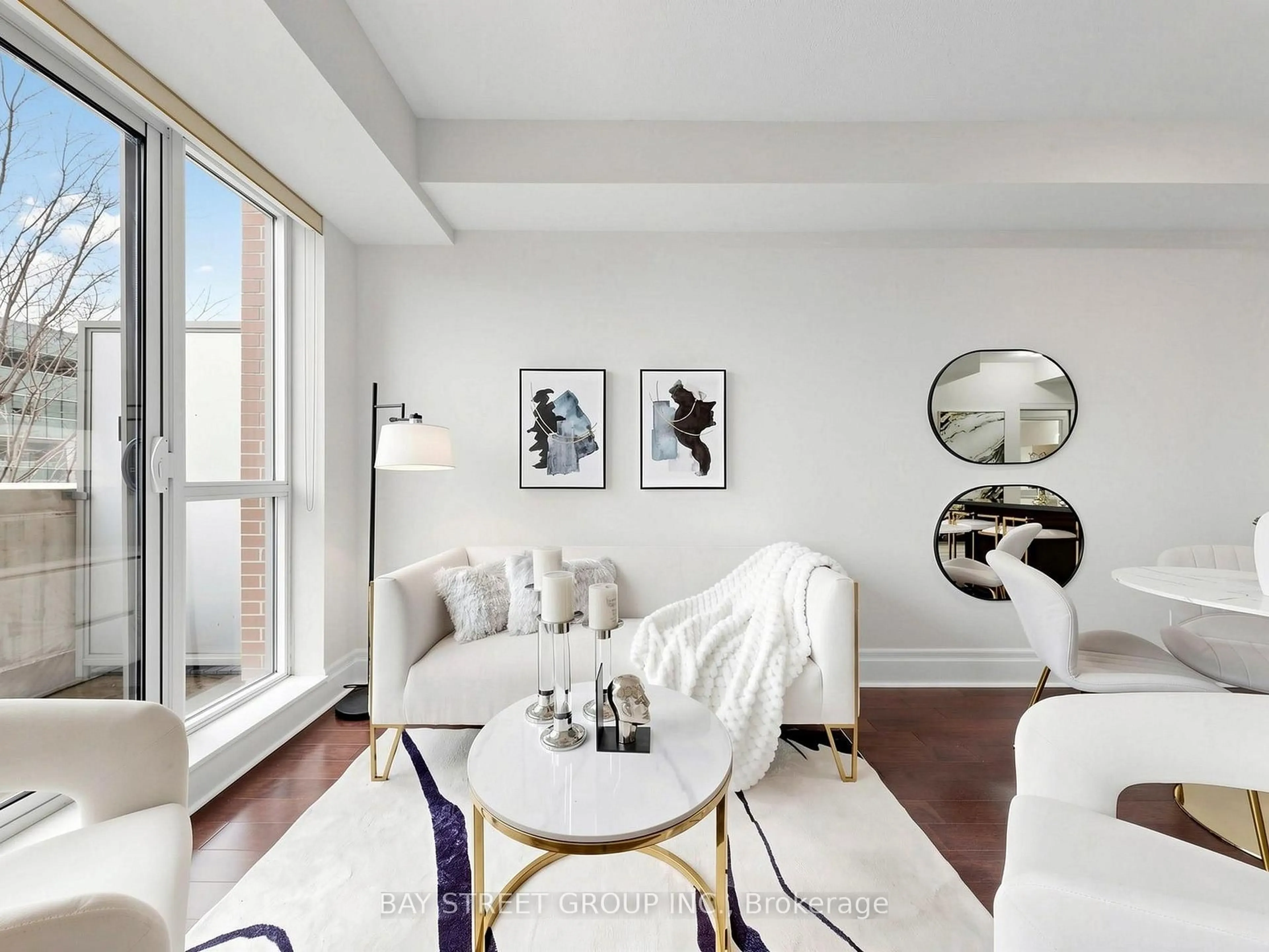 Living room with furniture, unknown for 21 Upper Duke Cres #308, Markham Ontario L6G 0B7