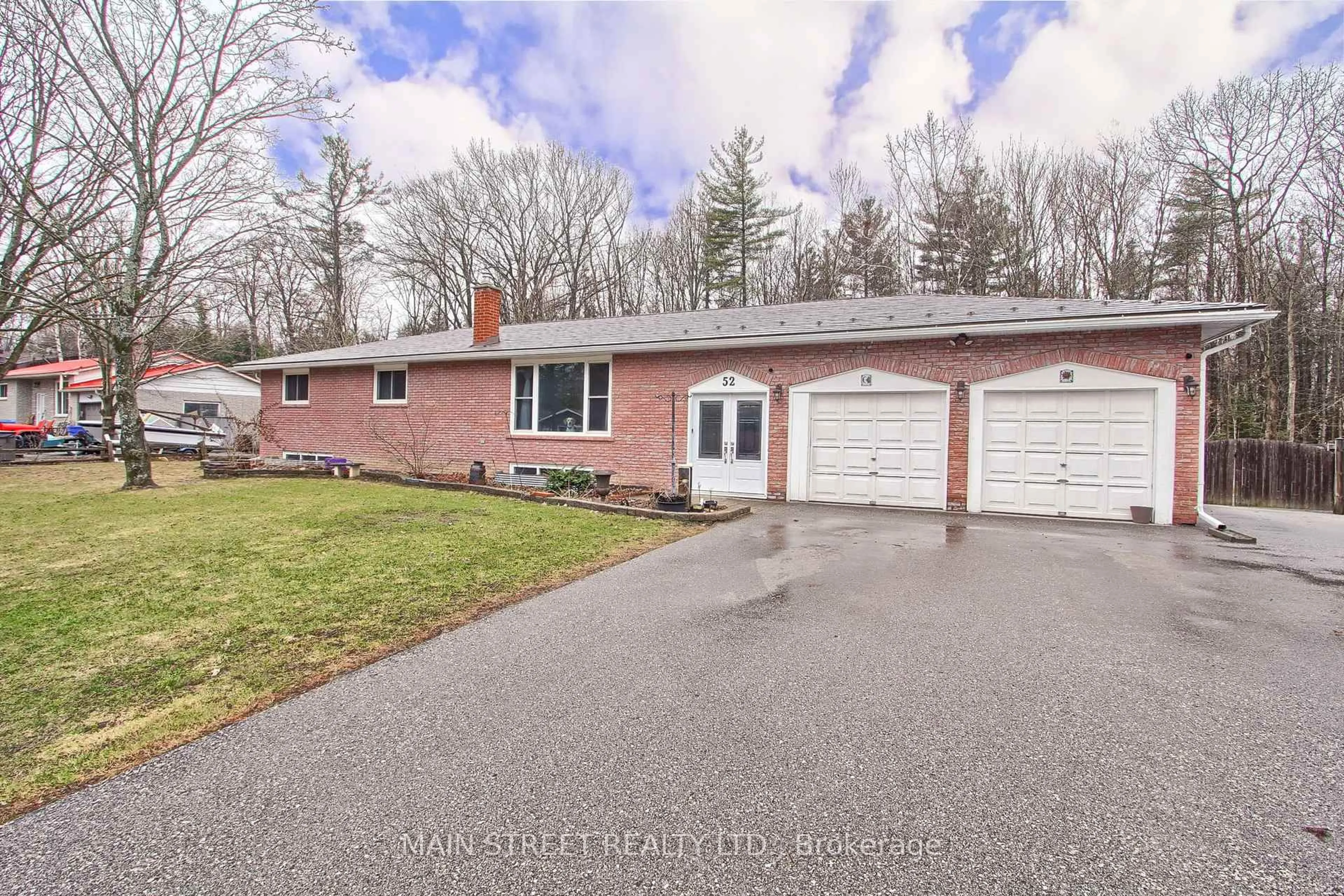 Home with brick exterior material, street for 52 Maple Ave, Georgina Ontario L0E 1R0