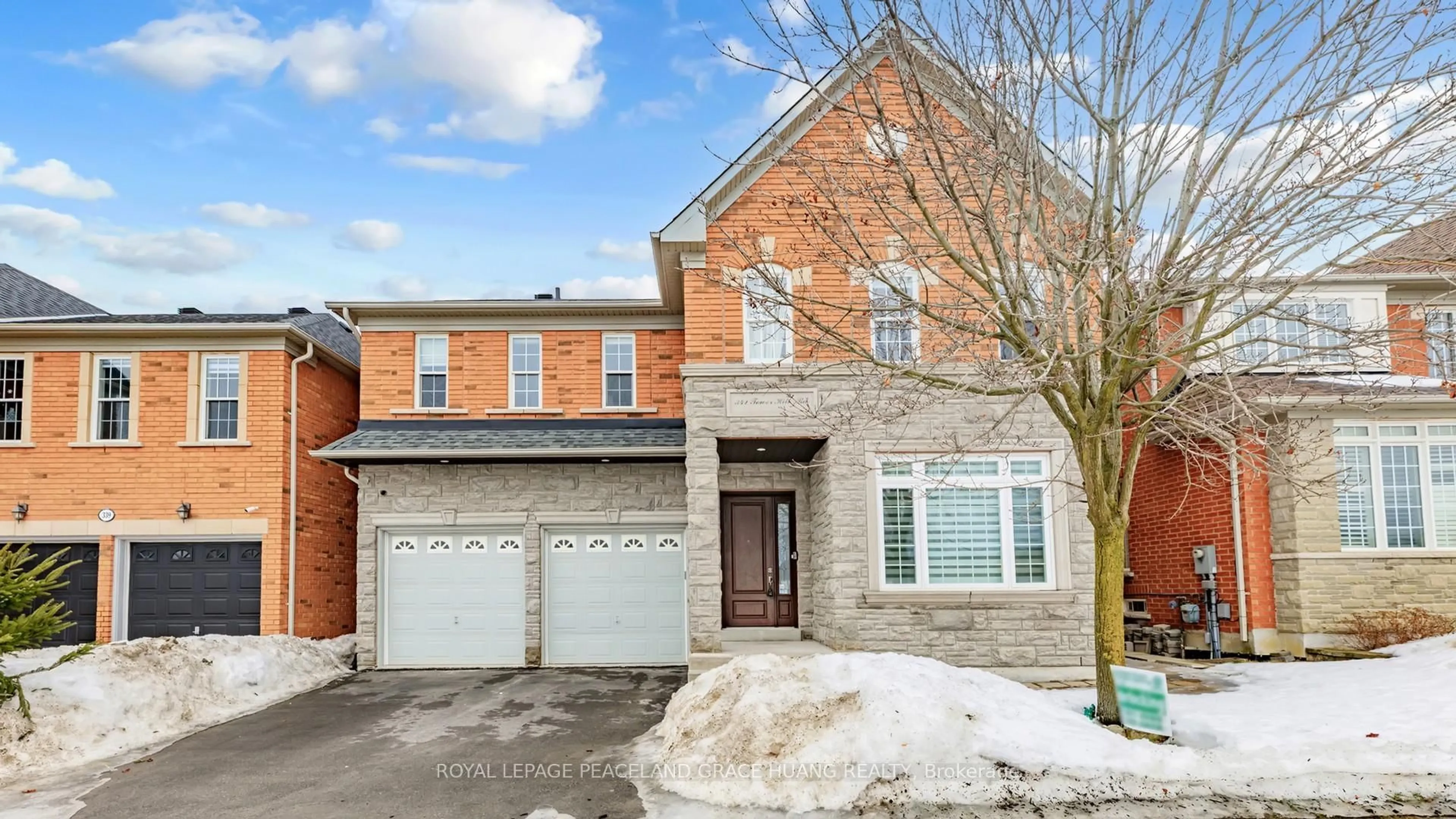 Home with brick exterior material, street for 341 Tower Hill Rd, Richmond Hill Ontario L4E 0A6