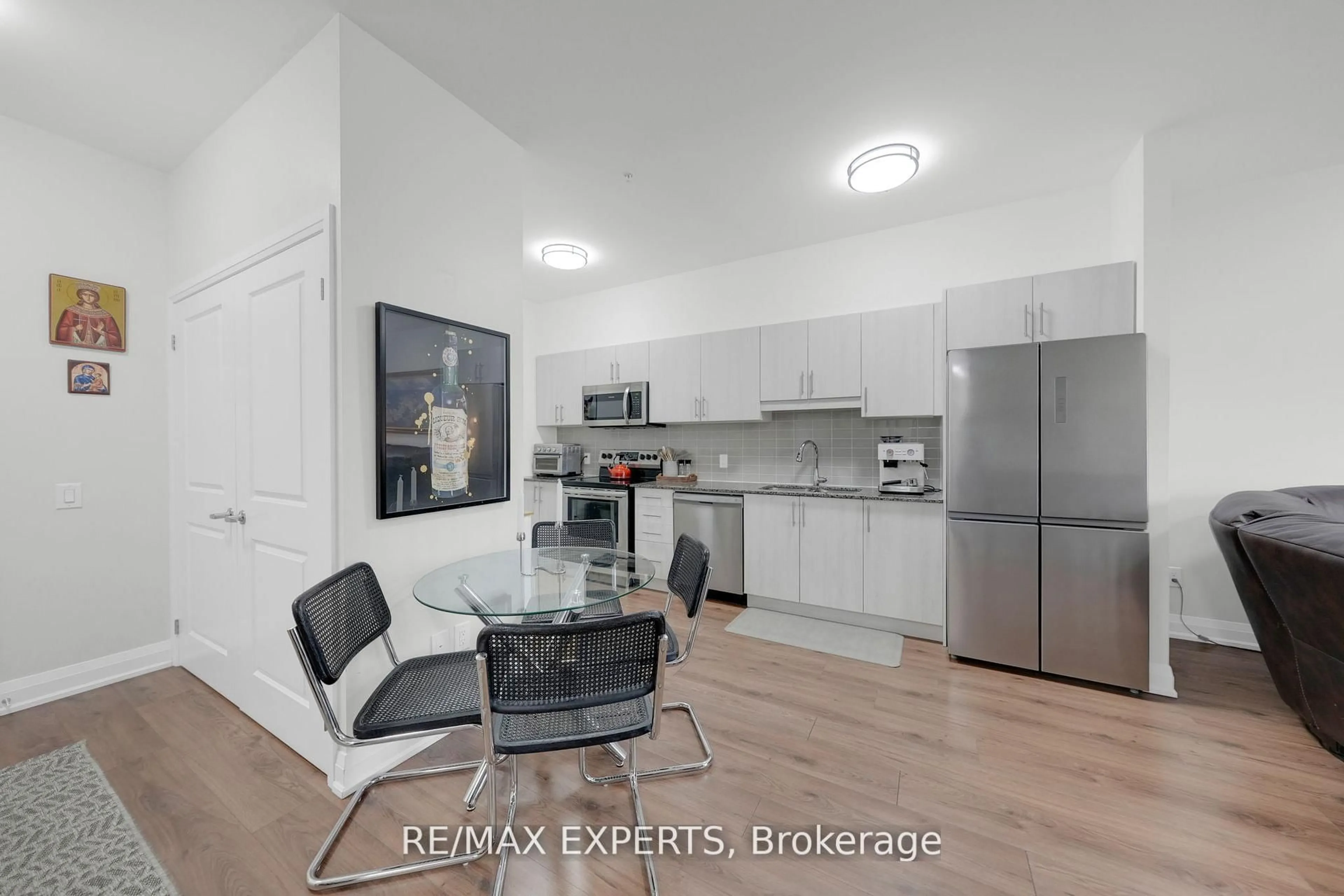 Open concept kitchen, unknown for 64 Queen St #205, New Tecumseth Ontario L0G 1W0