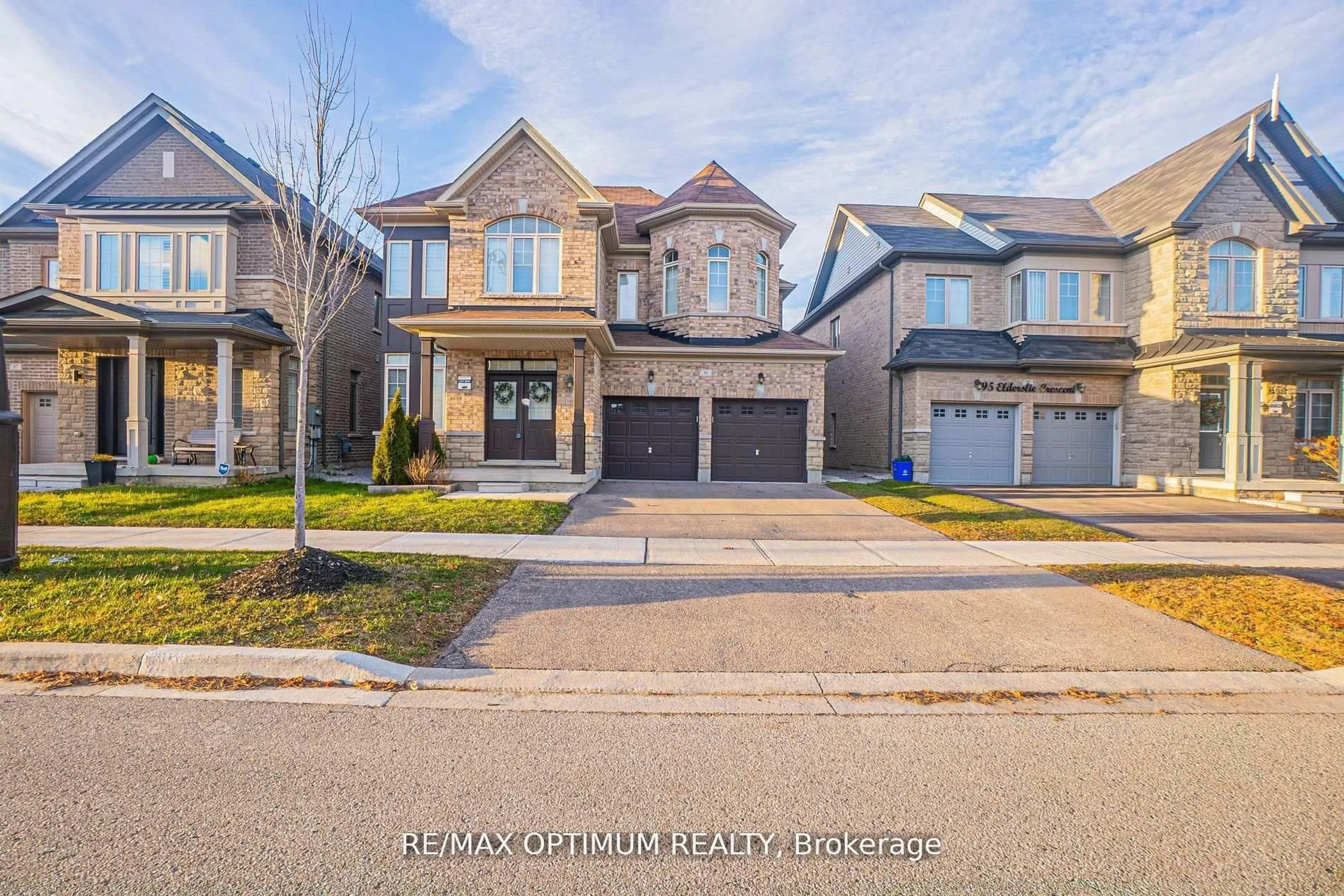 Home with brick exterior material, street for 91 Elderslie Cres, Vaughan Ontario L4H 4L4