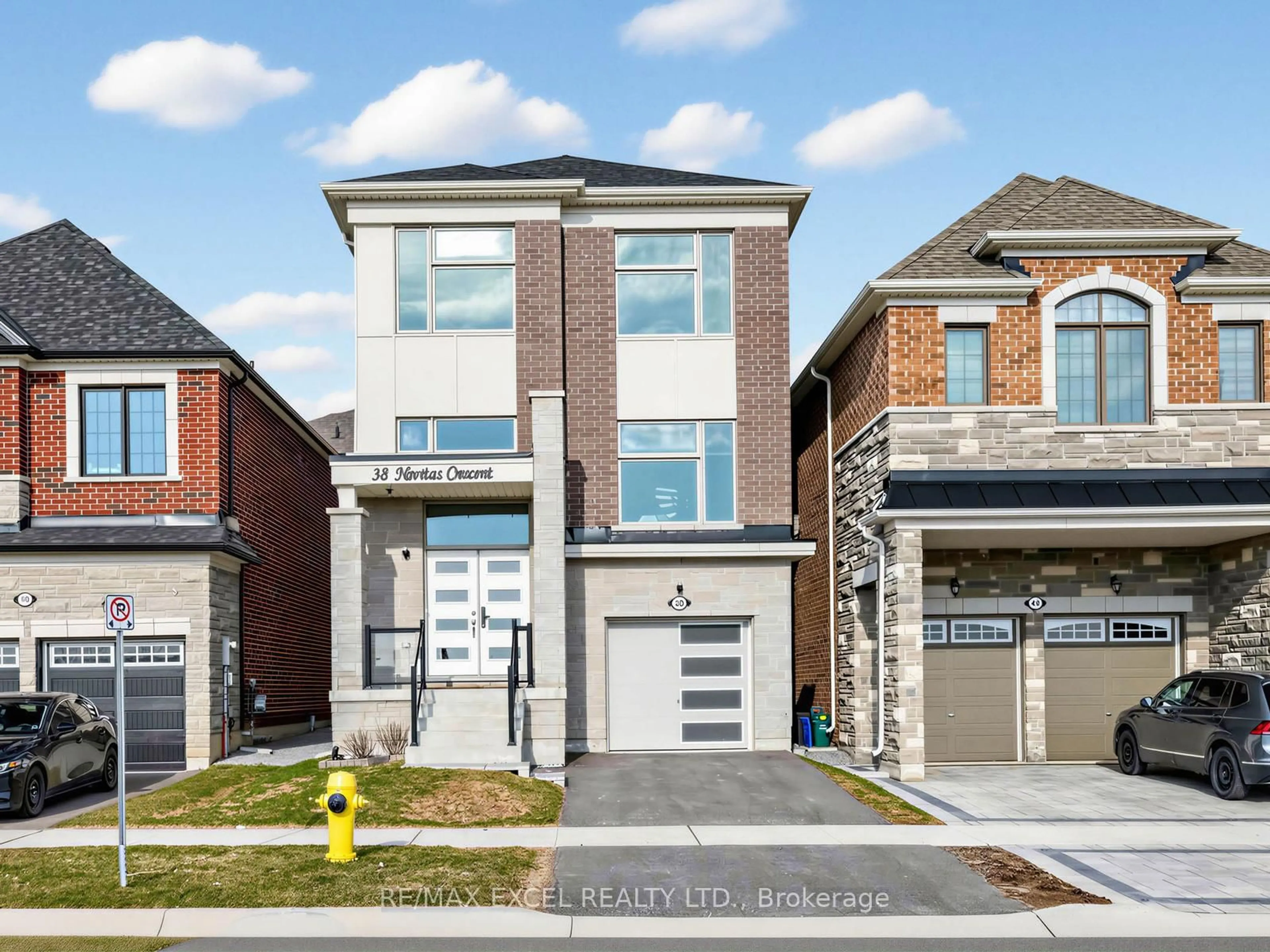 Home with brick exterior material, street for 38 Navitas Cres, Markham Ontario L6C 3K7