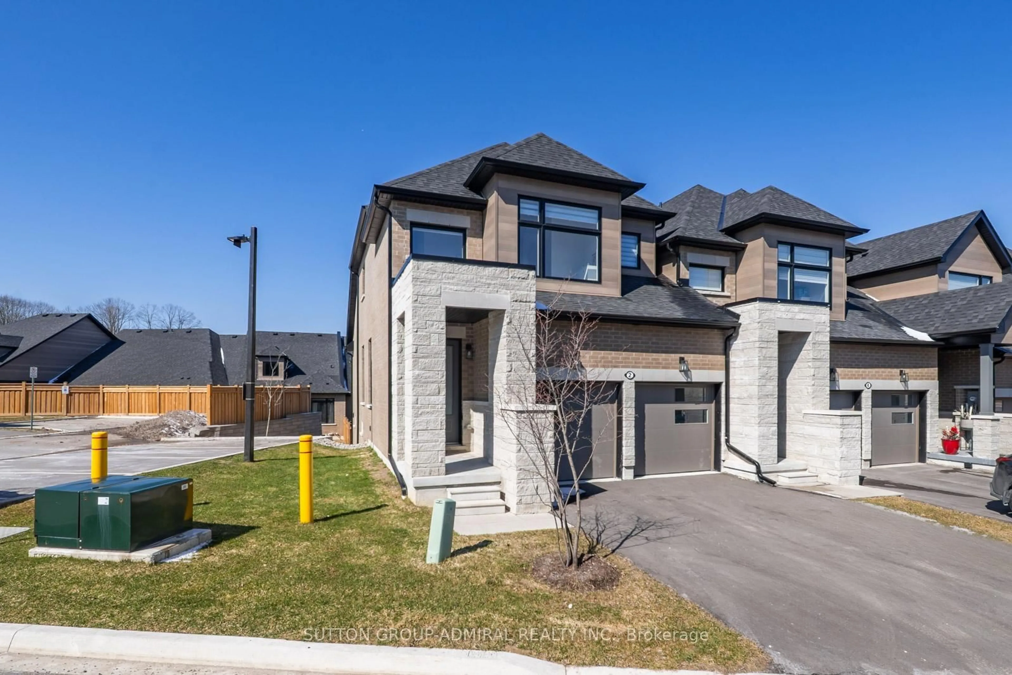 Home with brick exterior material, street for 2 Lois Torrance Tr, Uxbridge Ontario L9P 0R9