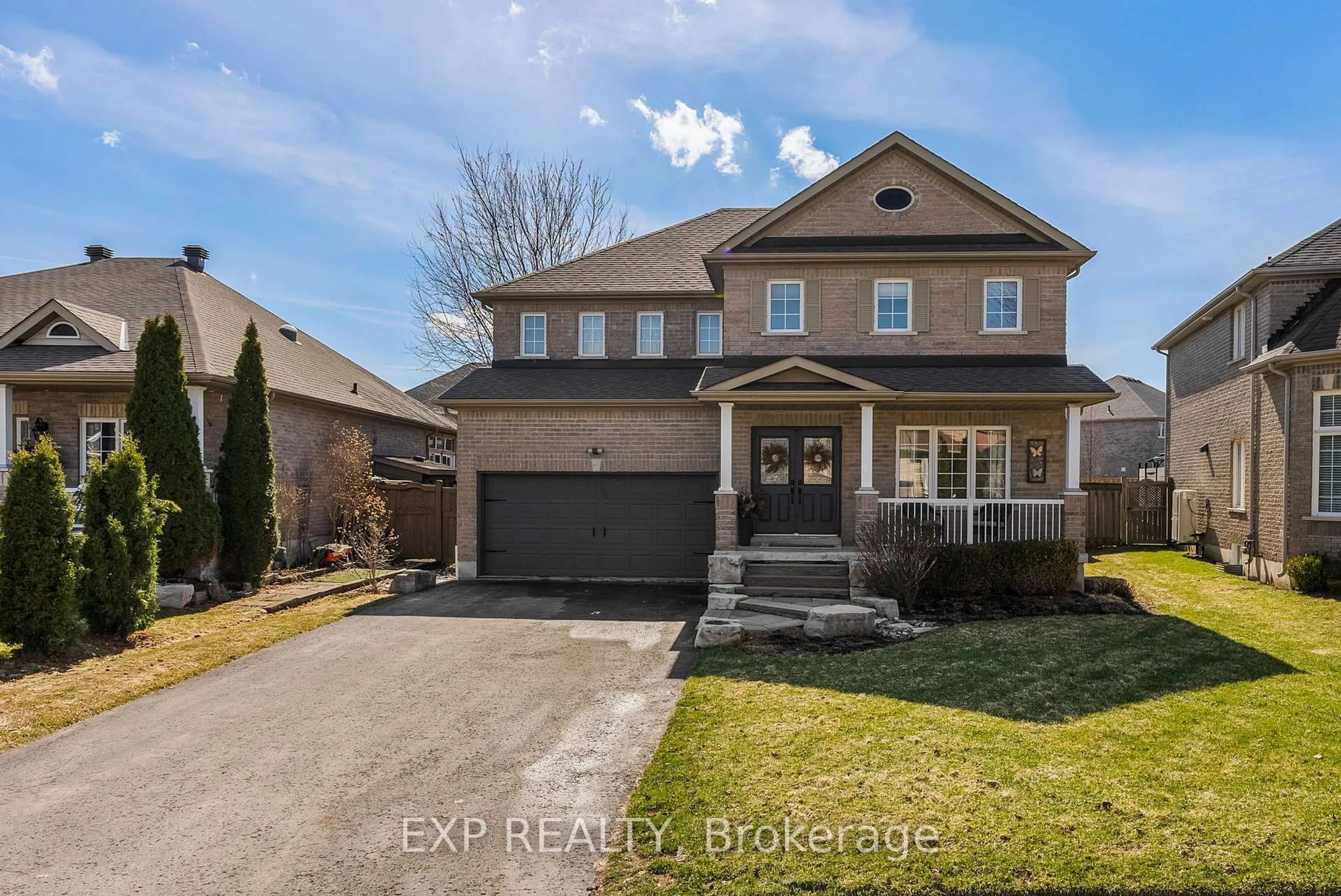 Home with brick exterior material, street for 14 Whitestone Dr, Georgina Ontario L4P 0A3