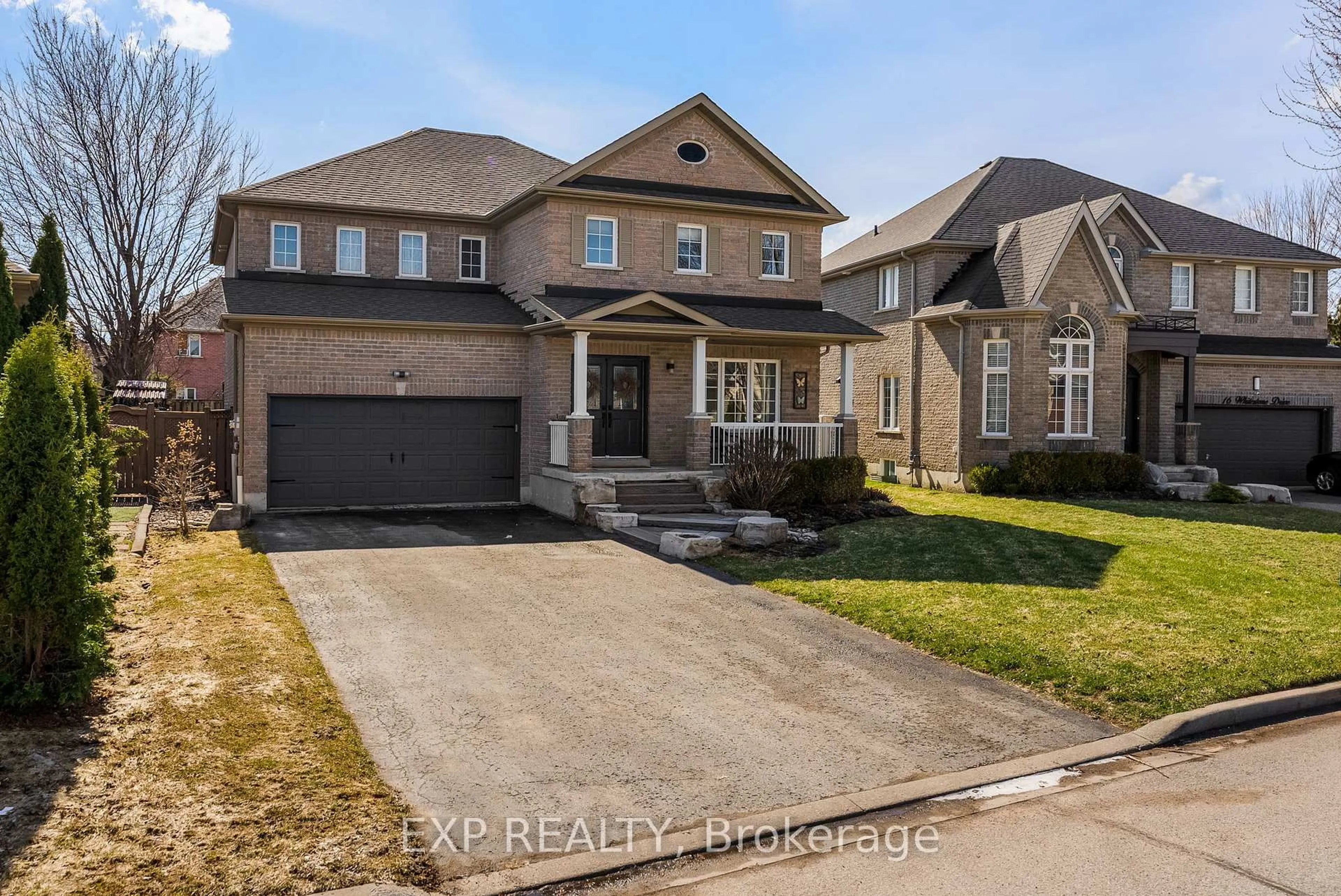 Home with brick exterior material, street for 14 Whitestone Dr, Georgina Ontario L4P 0A3