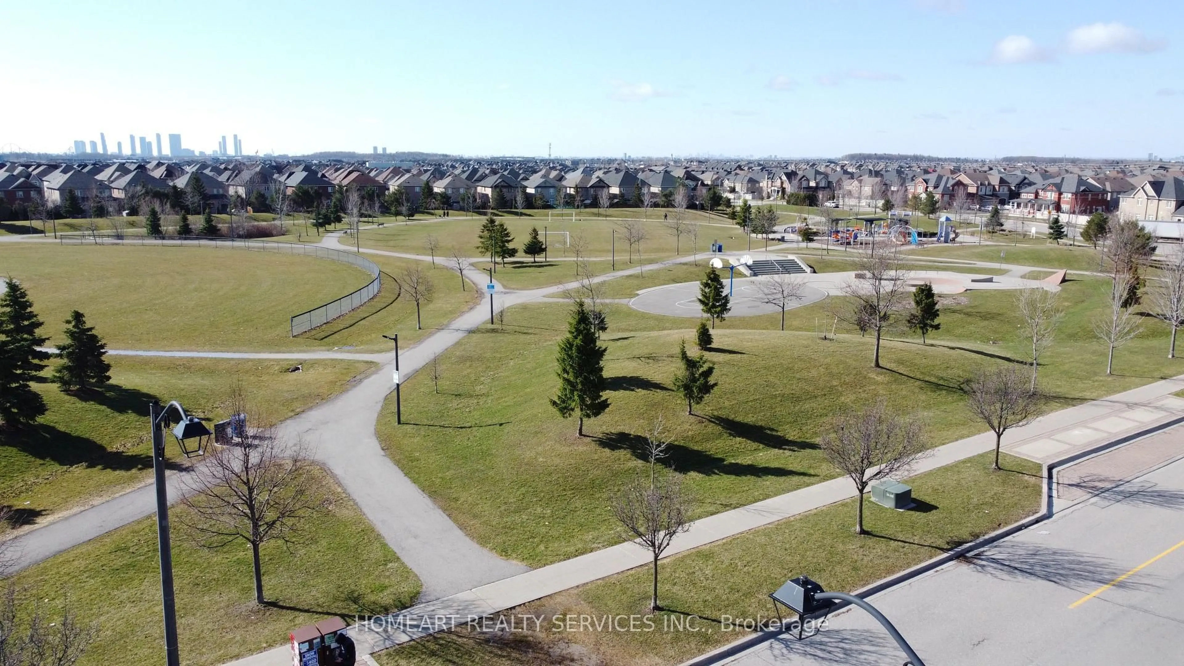 A pic from outside/outdoor area/front of a property/back of a property/a pic from drone, unknown for 596 Vellore Park Ave, Vaughan Ontario L4H 0G4