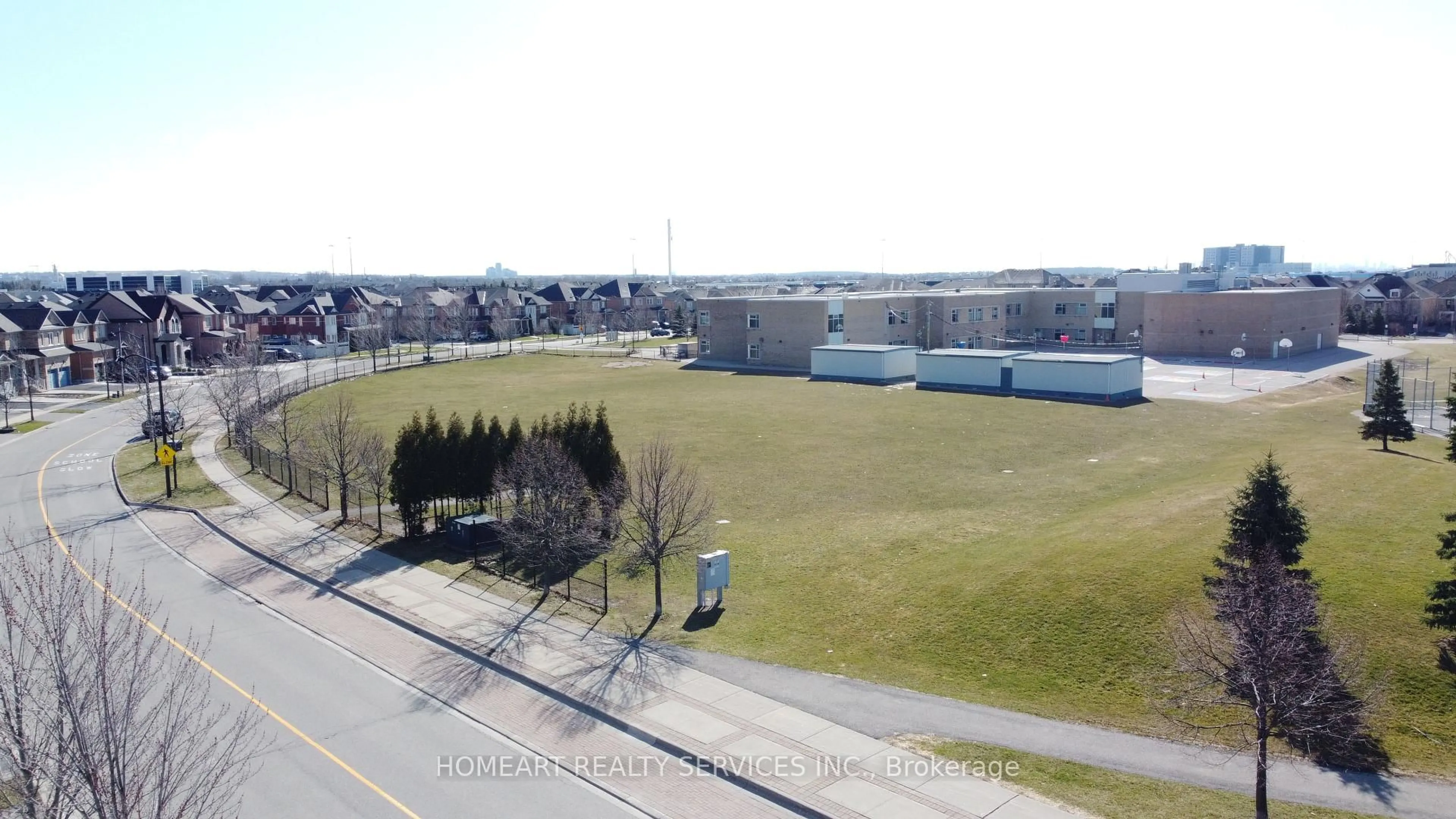 A pic from outside/outdoor area/front of a property/back of a property/a pic from drone, unknown for 596 Vellore Park Ave, Vaughan Ontario L4H 0G4