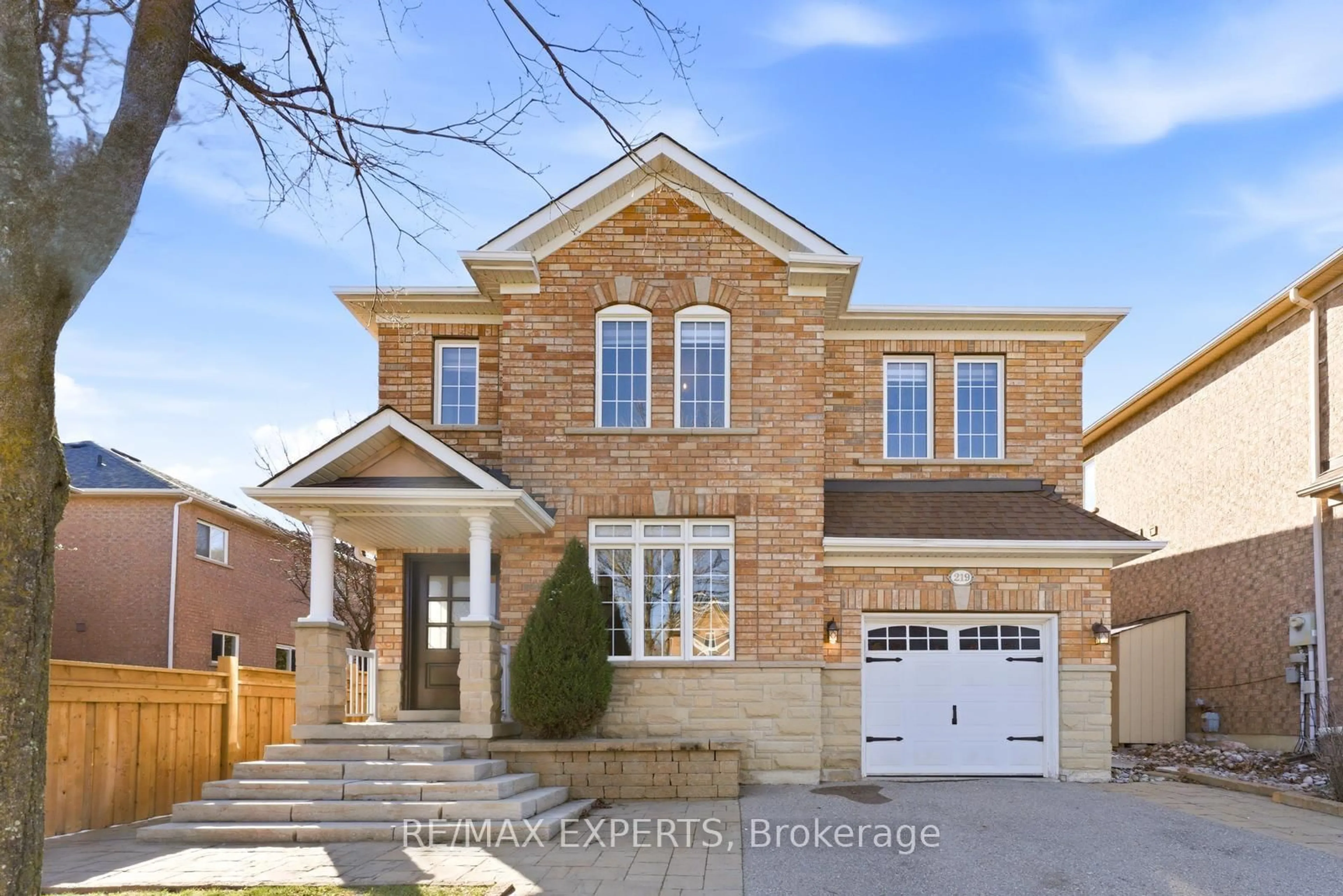 Home with brick exterior material, street for 219 Regency View Hts, Vaughan Ontario L6A 3V3