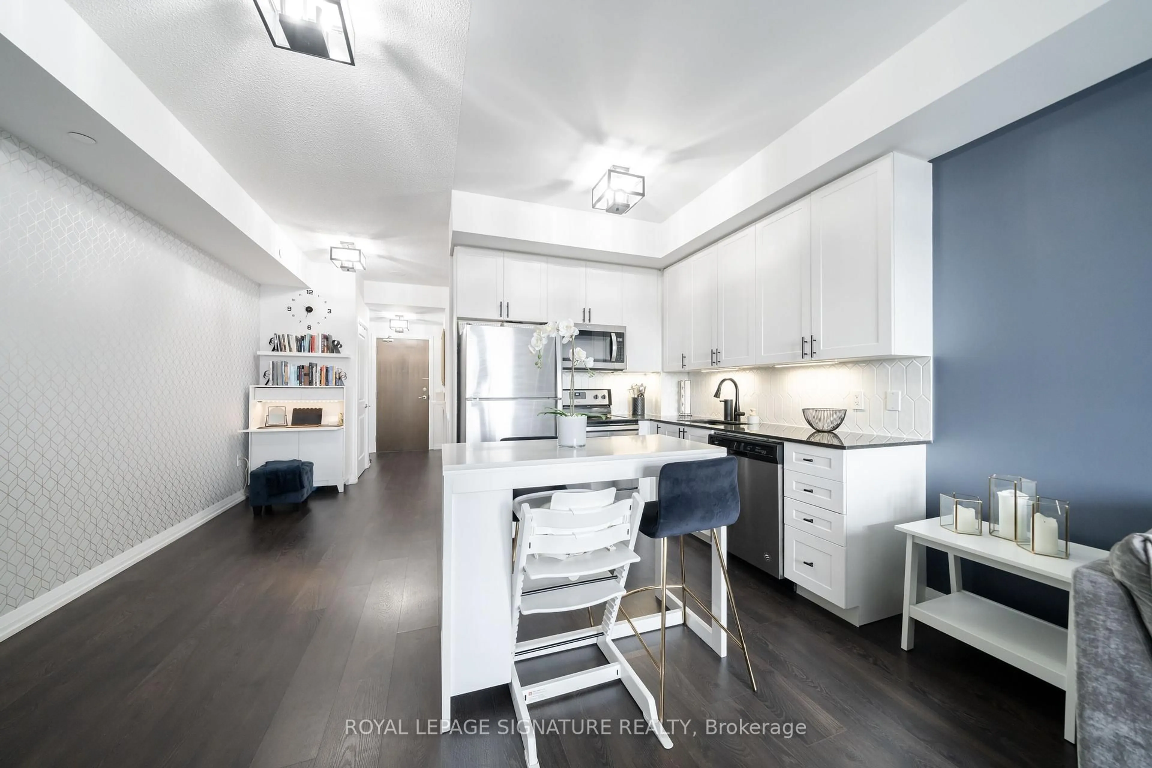 Open concept kitchen, unknown for 9560 Markham Rd #312, Markham Ontario M3P 3J3