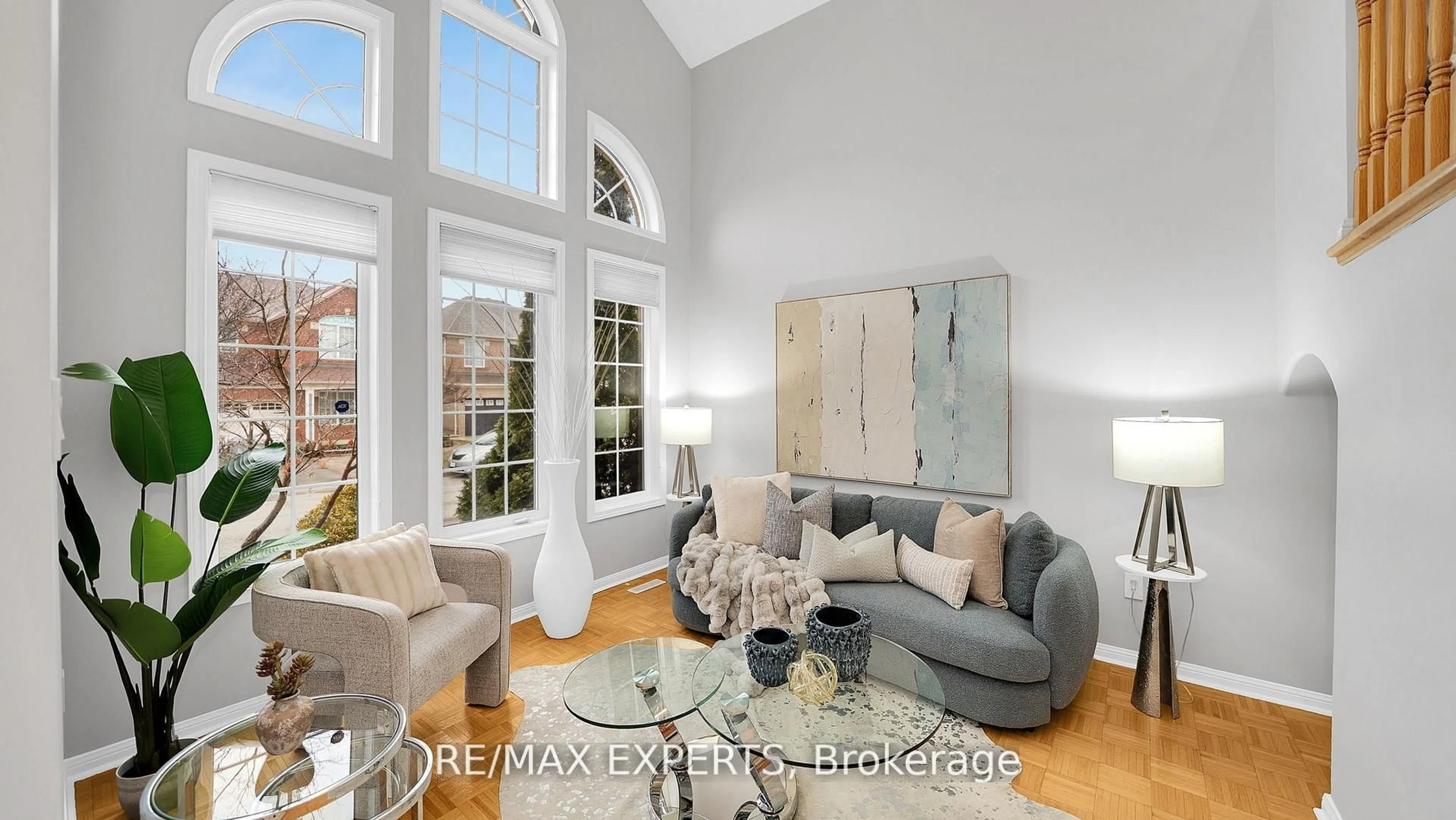 Living room with furniture, unknown for 11 Crew Cres, Vaughan Ontario L6A 3E9