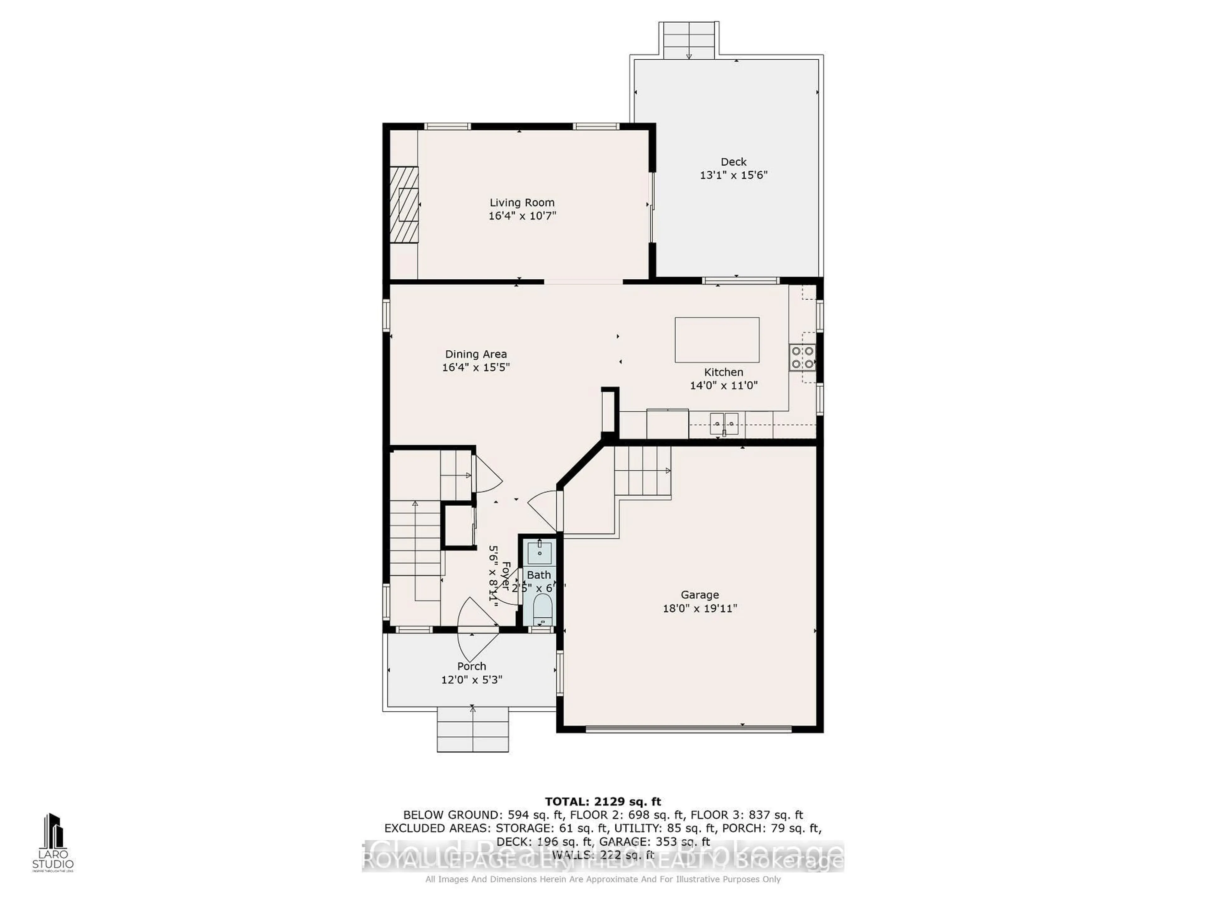 Floor plan for 1286 Forest St, Innisfil Ontario L9S 1Z7