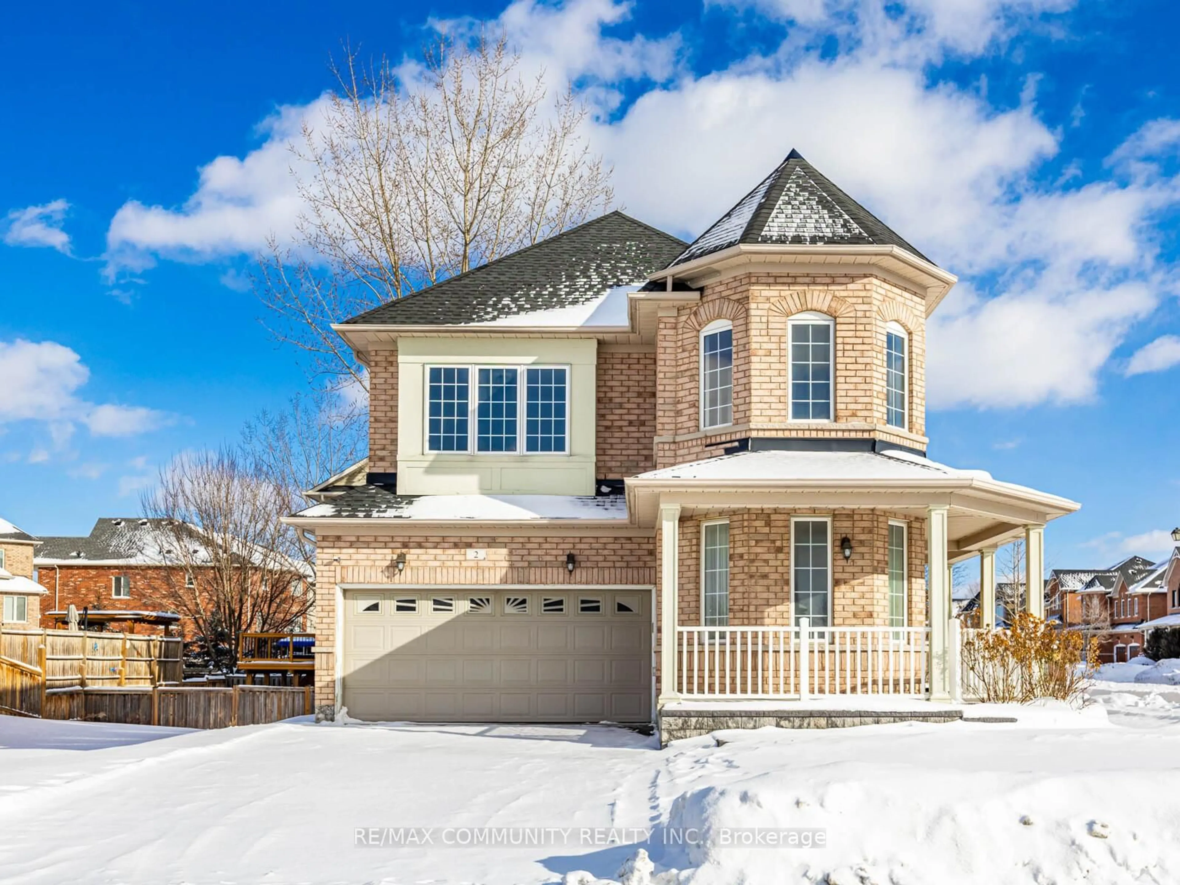 Home with brick exterior material, street for 2 John Davis Gate, Whitchurch-Stouffville Ontario L4A 0B6
