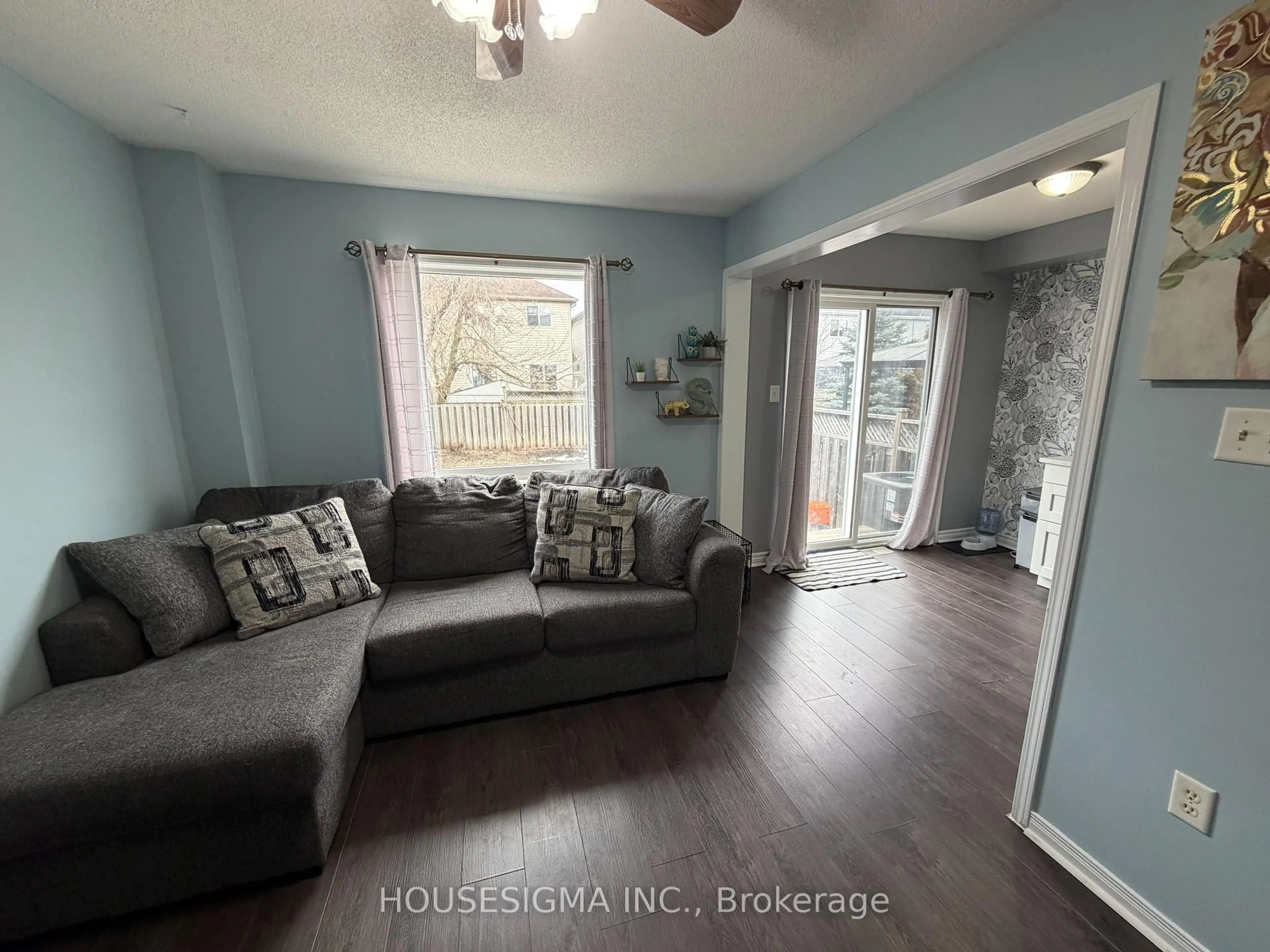 Living room with furniture, unknown for 58 Lookout St, Essa Ontario L0M 1B4