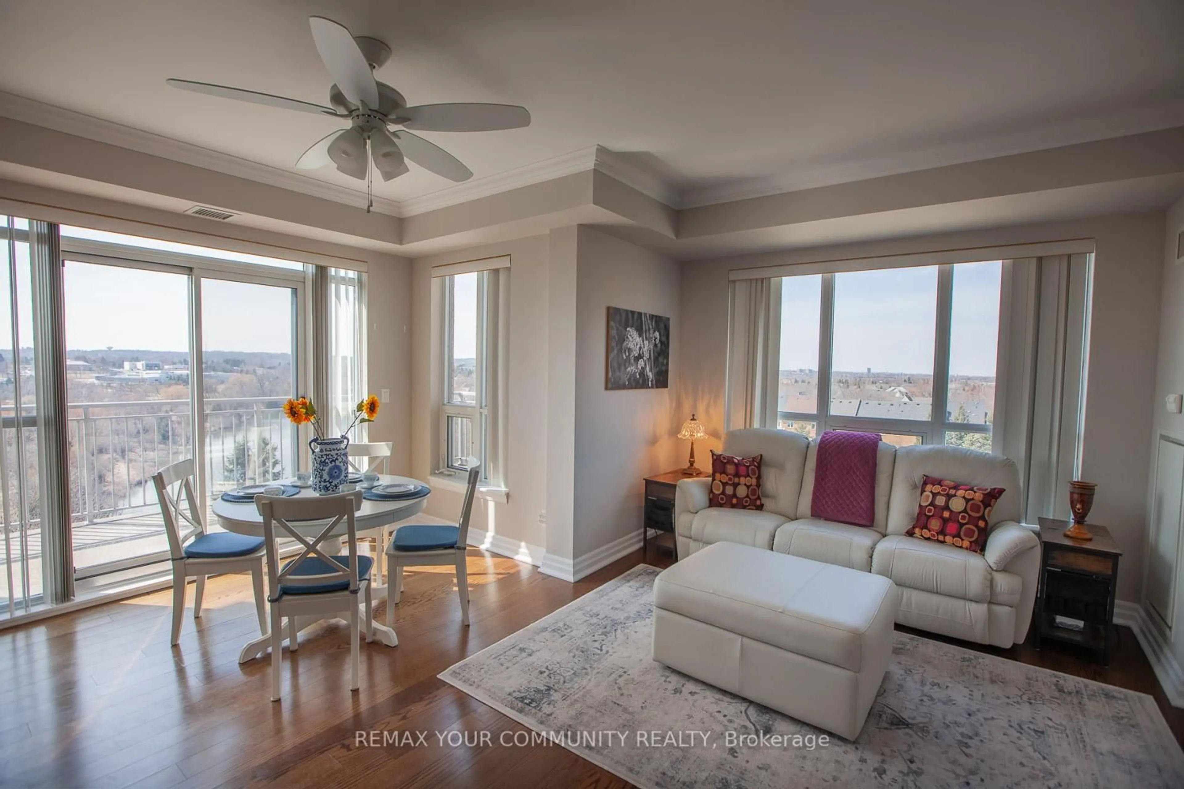 Living room with furniture, unknown for 180 John West Way #413, Aurora Ontario L4G 0R3