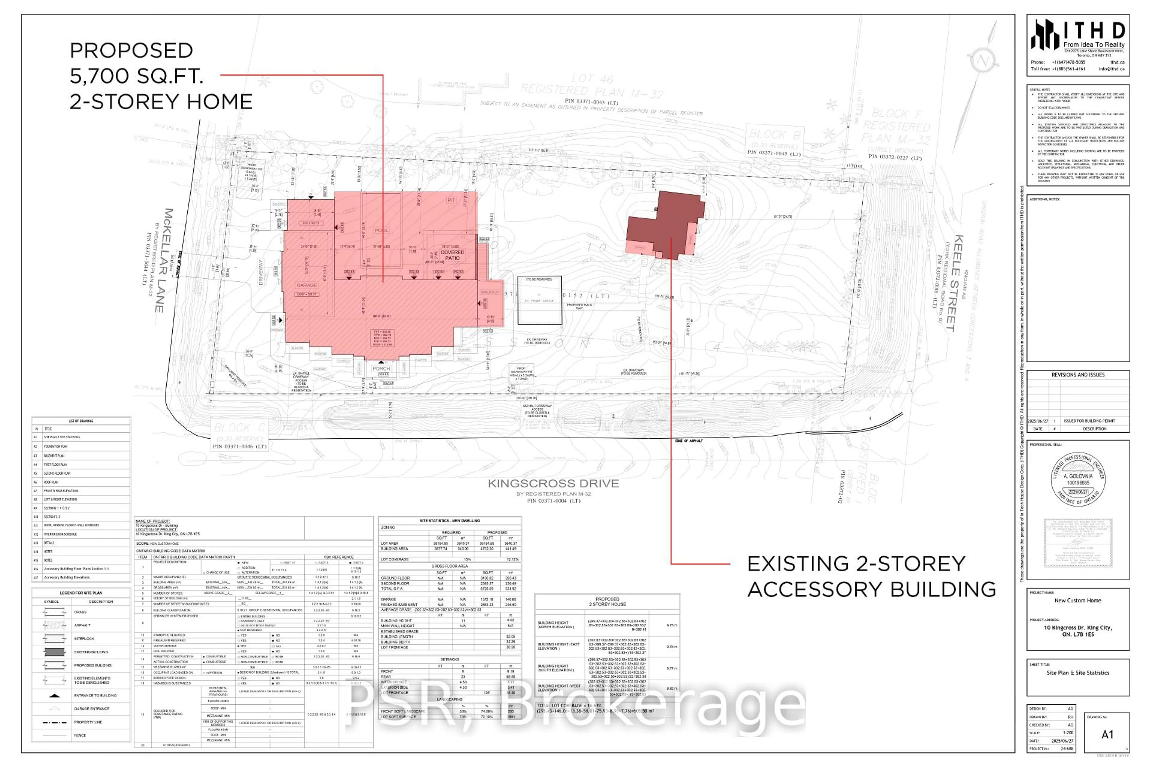 Floor plan for 10 Kingscross Dr, King Ontario L7B 1E5