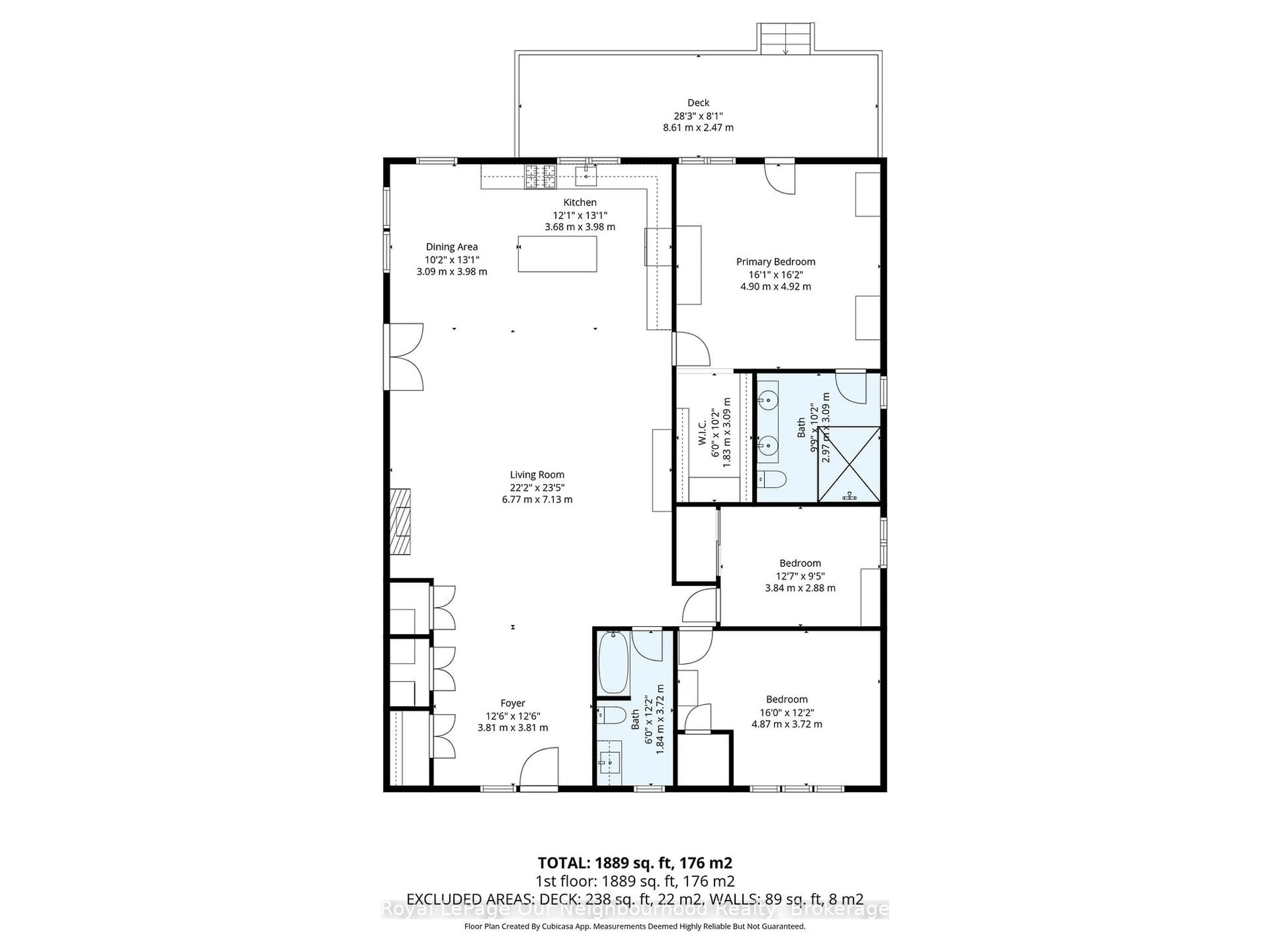 Floor plan for 5 Melody Lane, Georgina Ontario L0E 1L0