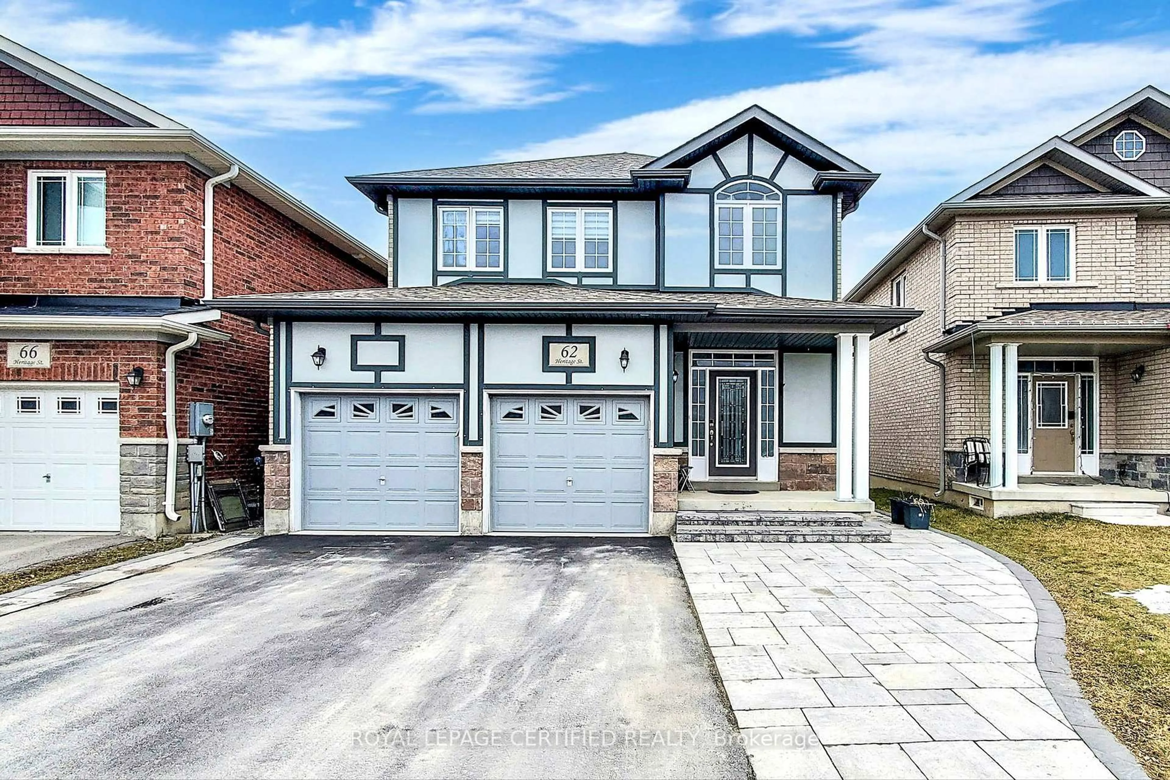 Home with brick exterior material, street for 62 Heritage St, Bradford West Gwillimbury Ontario L3Z 0X4