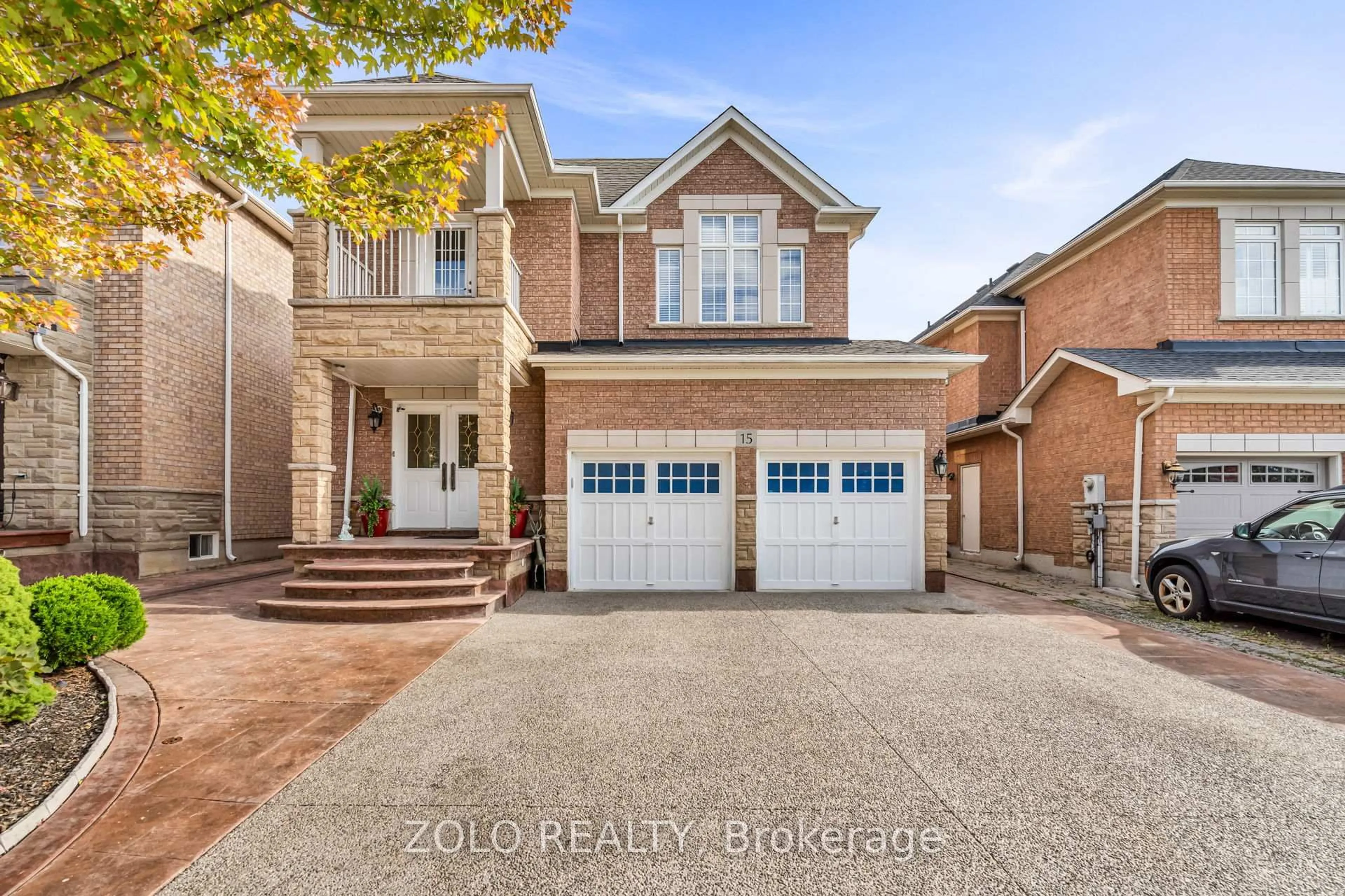 Home with brick exterior material, street for 15 Ozner Cres, Vaughan Ontario L4H 0E2