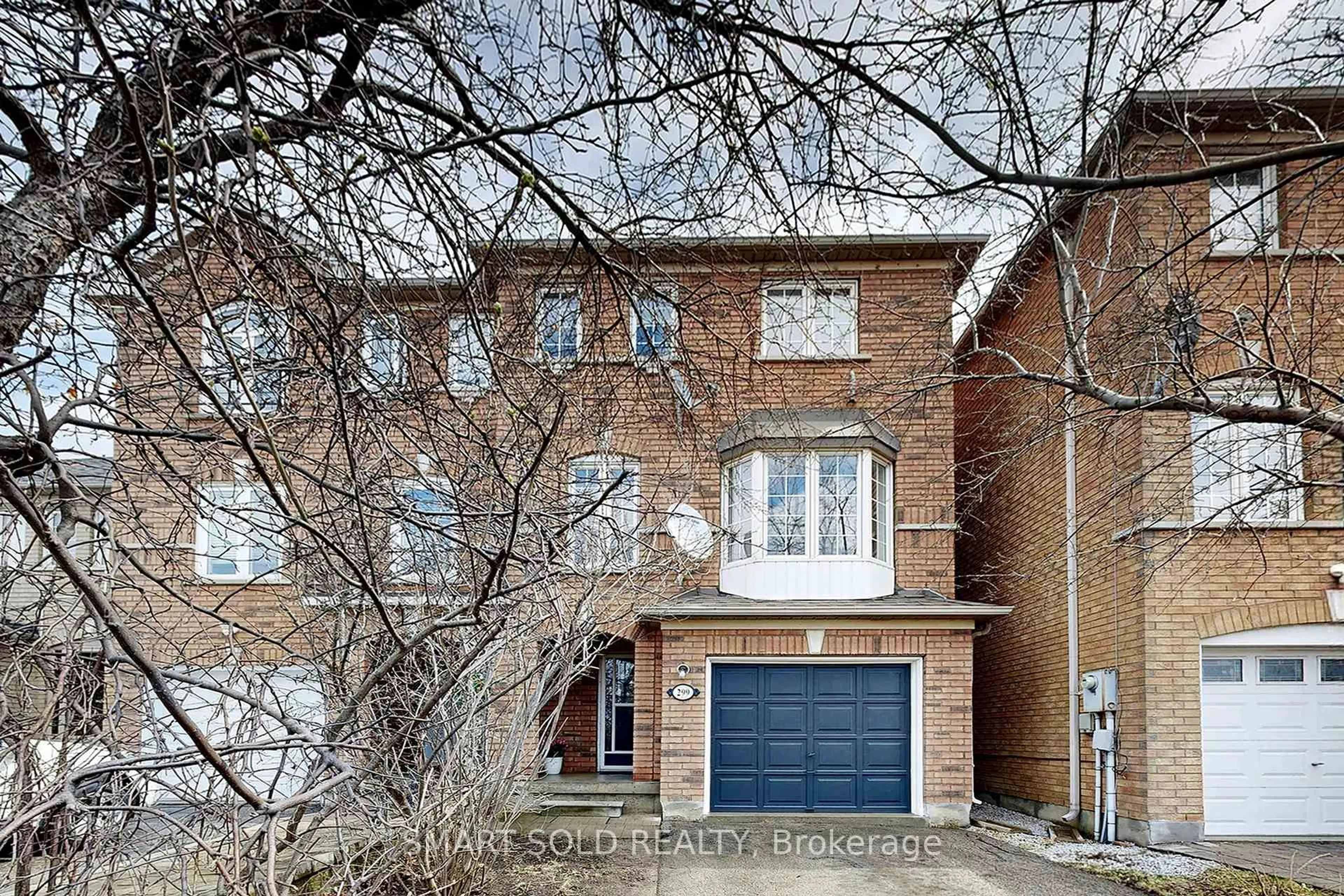 Home with brick exterior material, street for 299 Yellowood Circ, Vaughan Ontario L4J 8L8