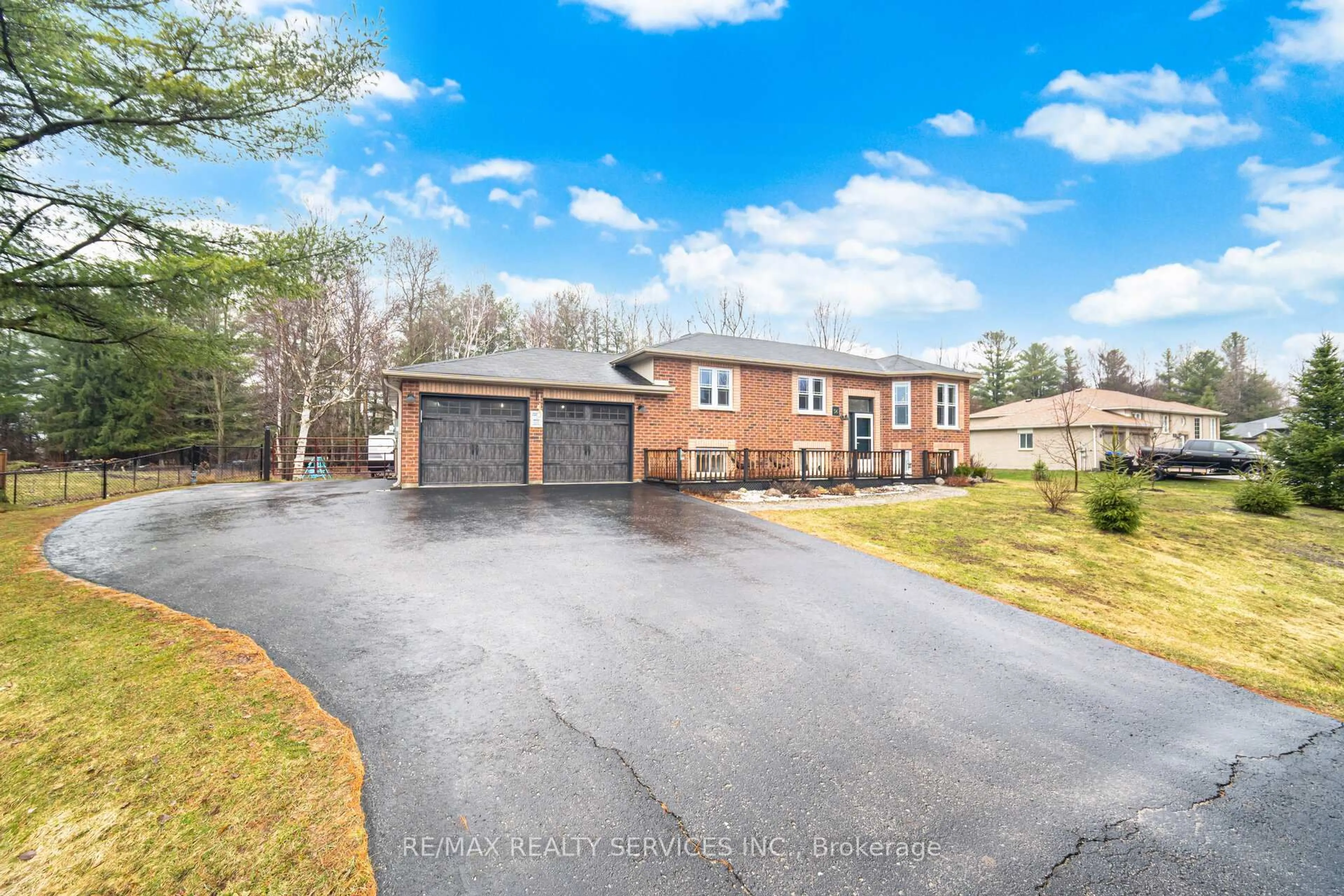 A pic from outside/outdoor area/front of a property/back of a property/a pic from drone, street for 56 Princess Dr, Adjala-Tosorontio Ontario L0M 1M0