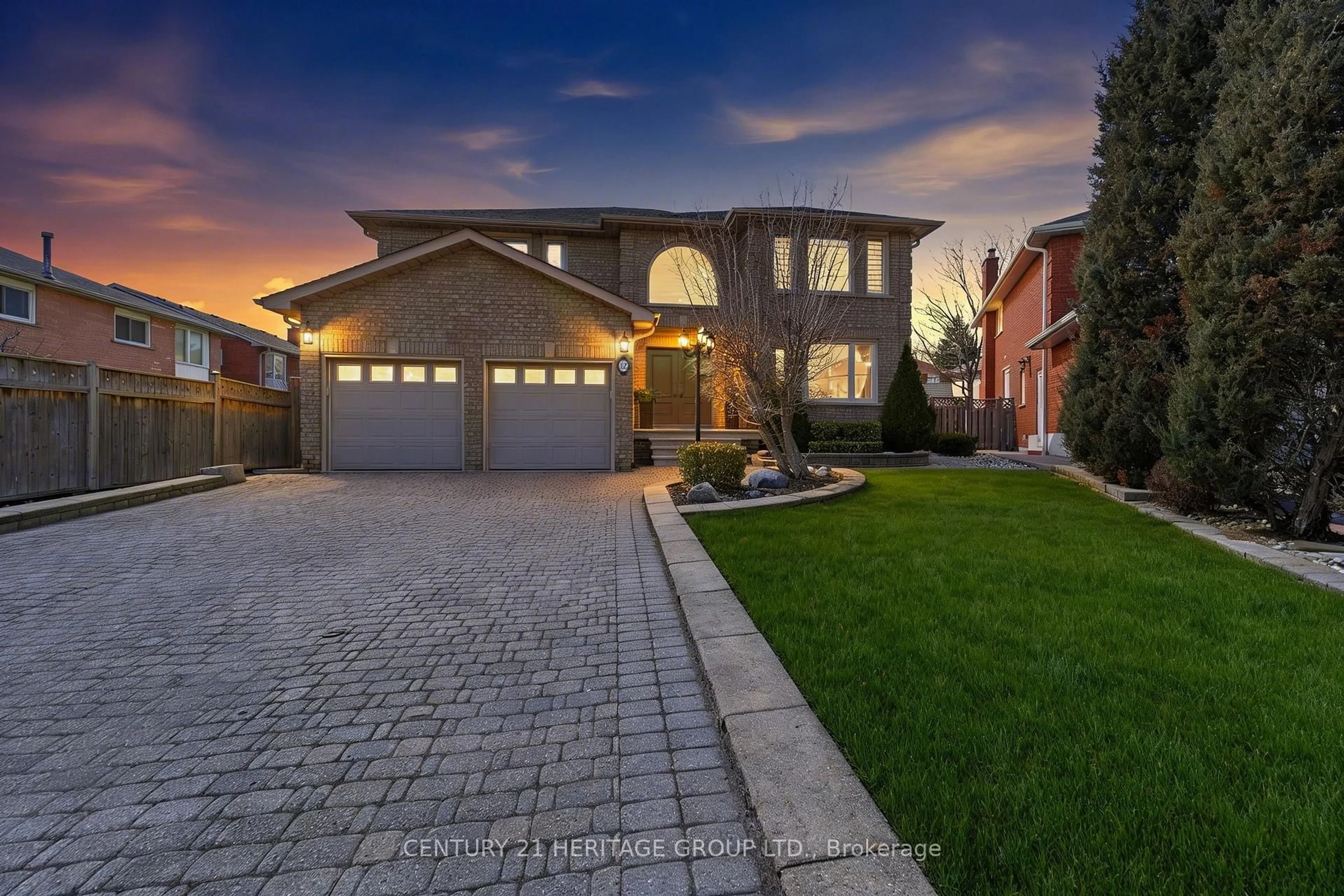 Home with brick exterior material, street for 12 Lavinio Crt, Vaughan Ontario L6A 1V8