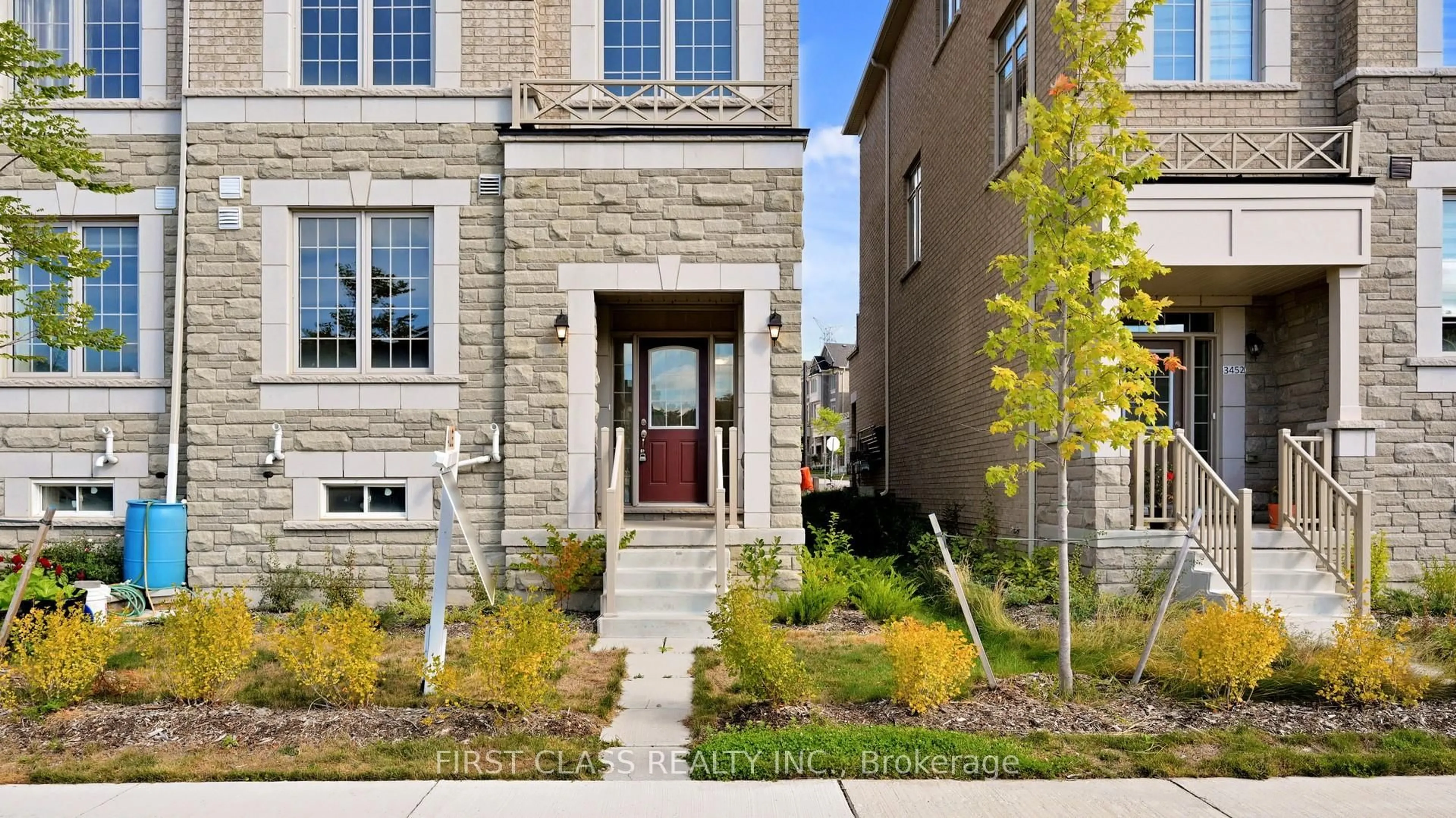 Home with brick exterior material, street for 3450 Denison St, Markham Ontario L3S 0E9