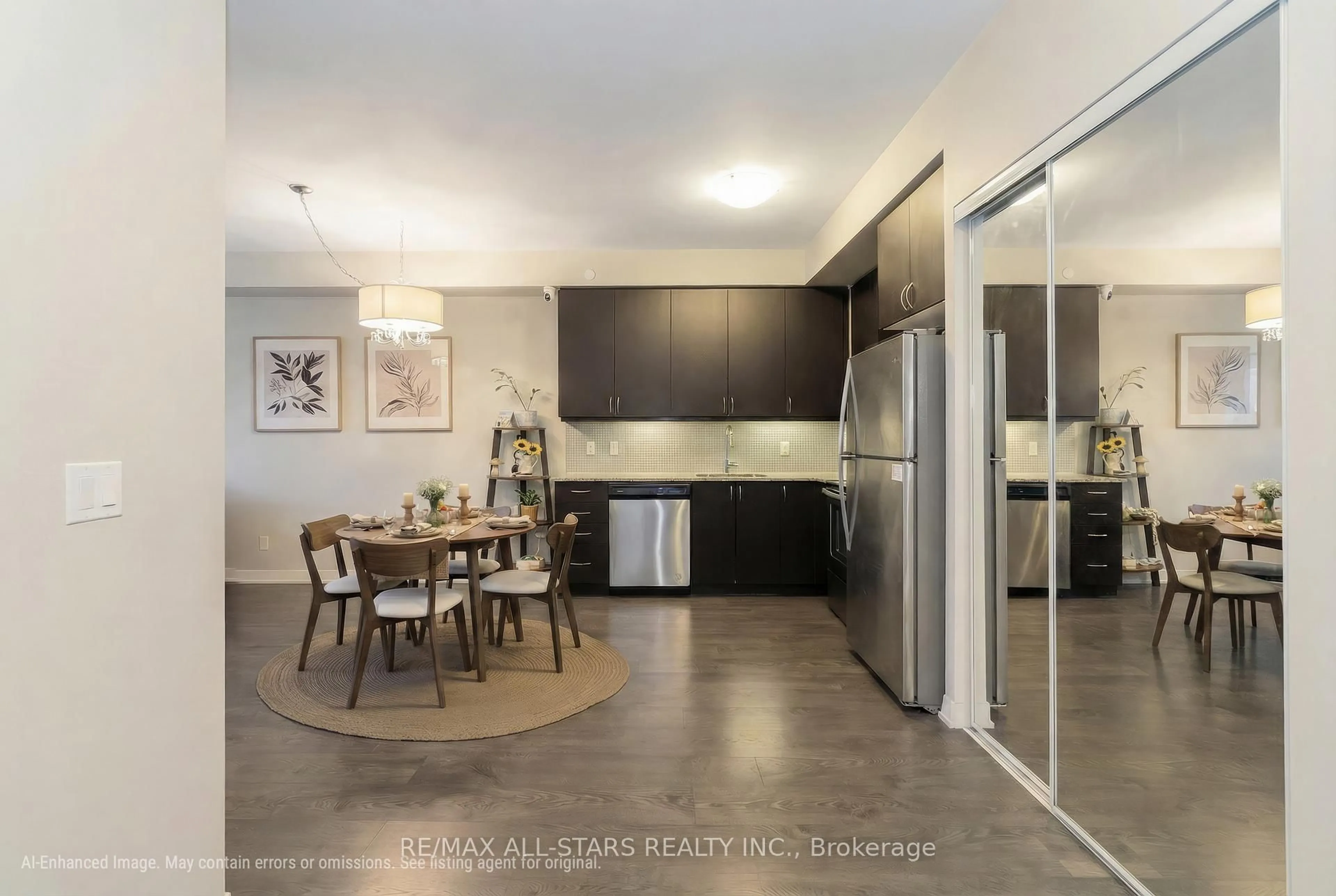 Open concept kitchen, unknown for 9560 Markham Rd #221, Markham Ontario L6E 0T9