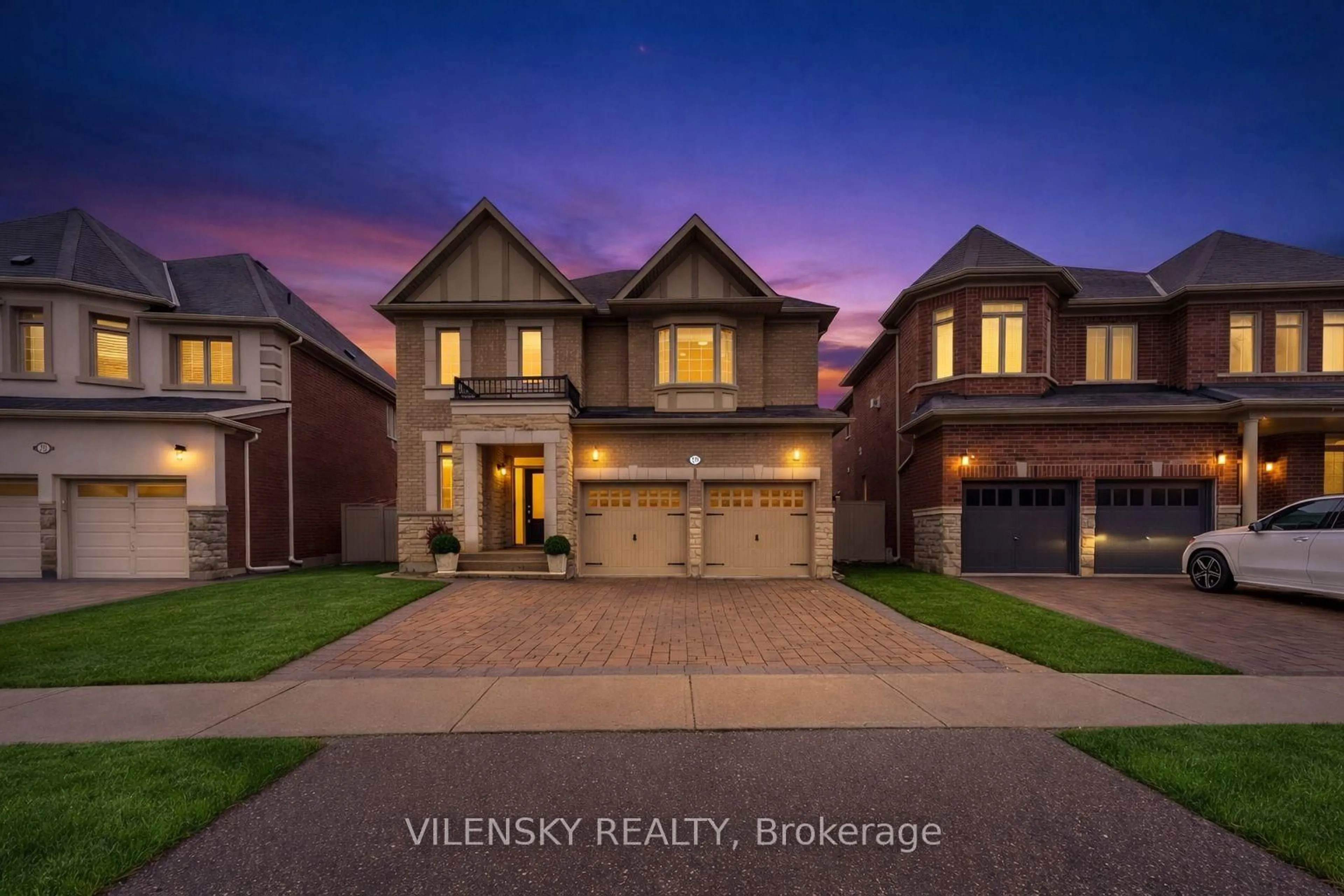 Home with brick exterior material, street for 235 Israel Zilber Dr, Vaughan Ontario L6A 0L5