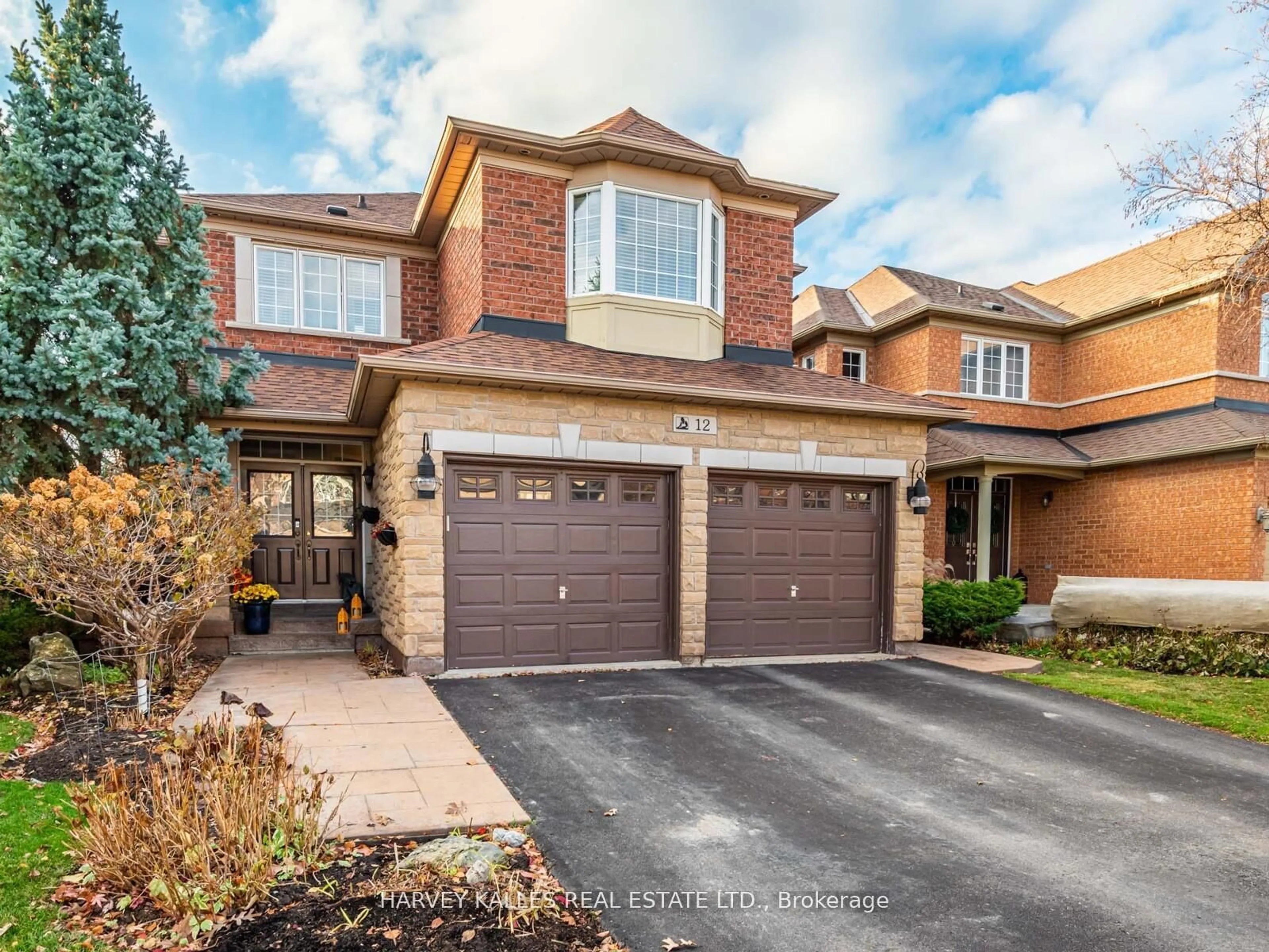 Home with brick exterior material, street for 12 Barberry Cres, Richmond Hill Ontario L4E 4S5