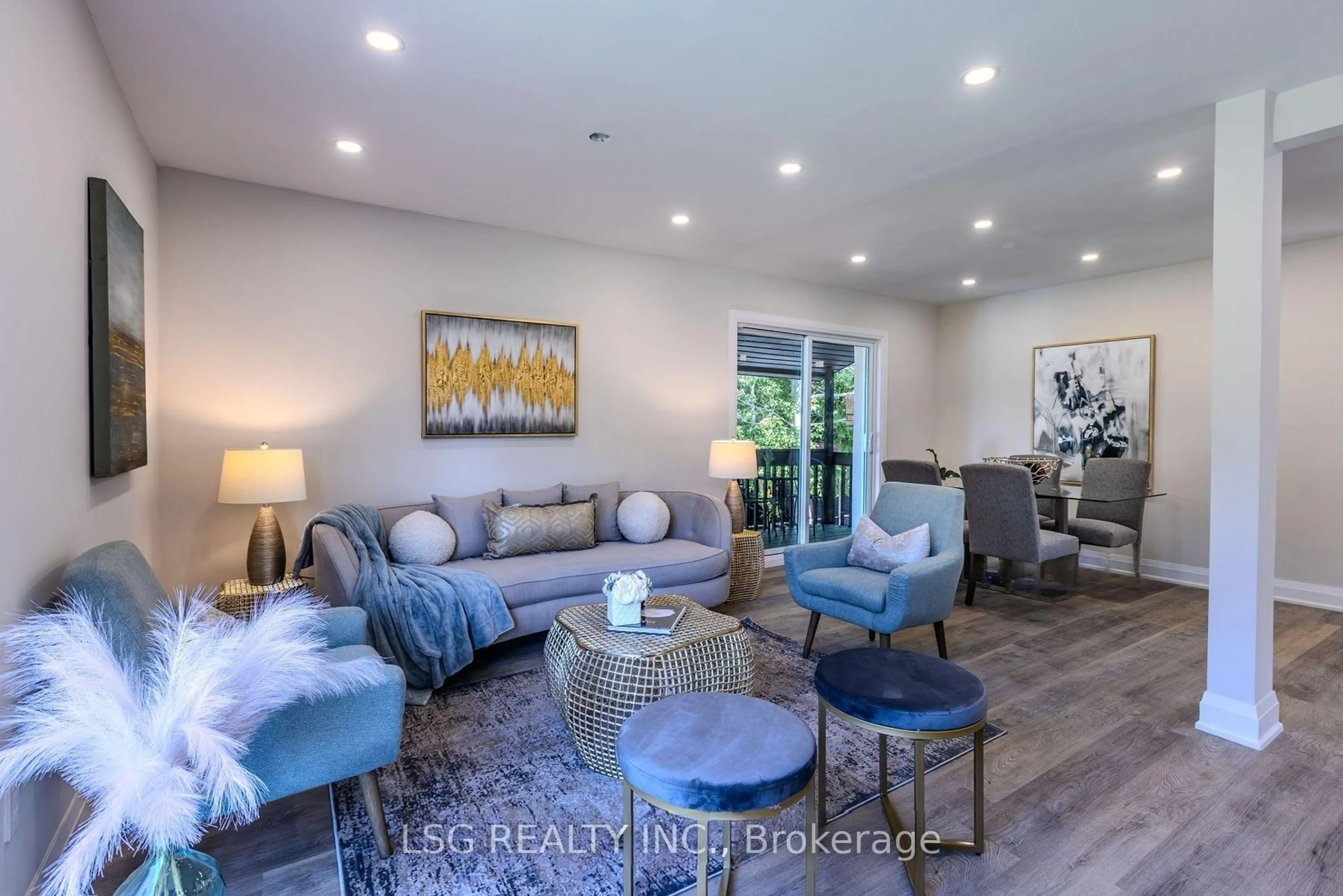 Living room with furniture, unknown for 56 Millard Ave, Newmarket Ontario L3Y 1Y8