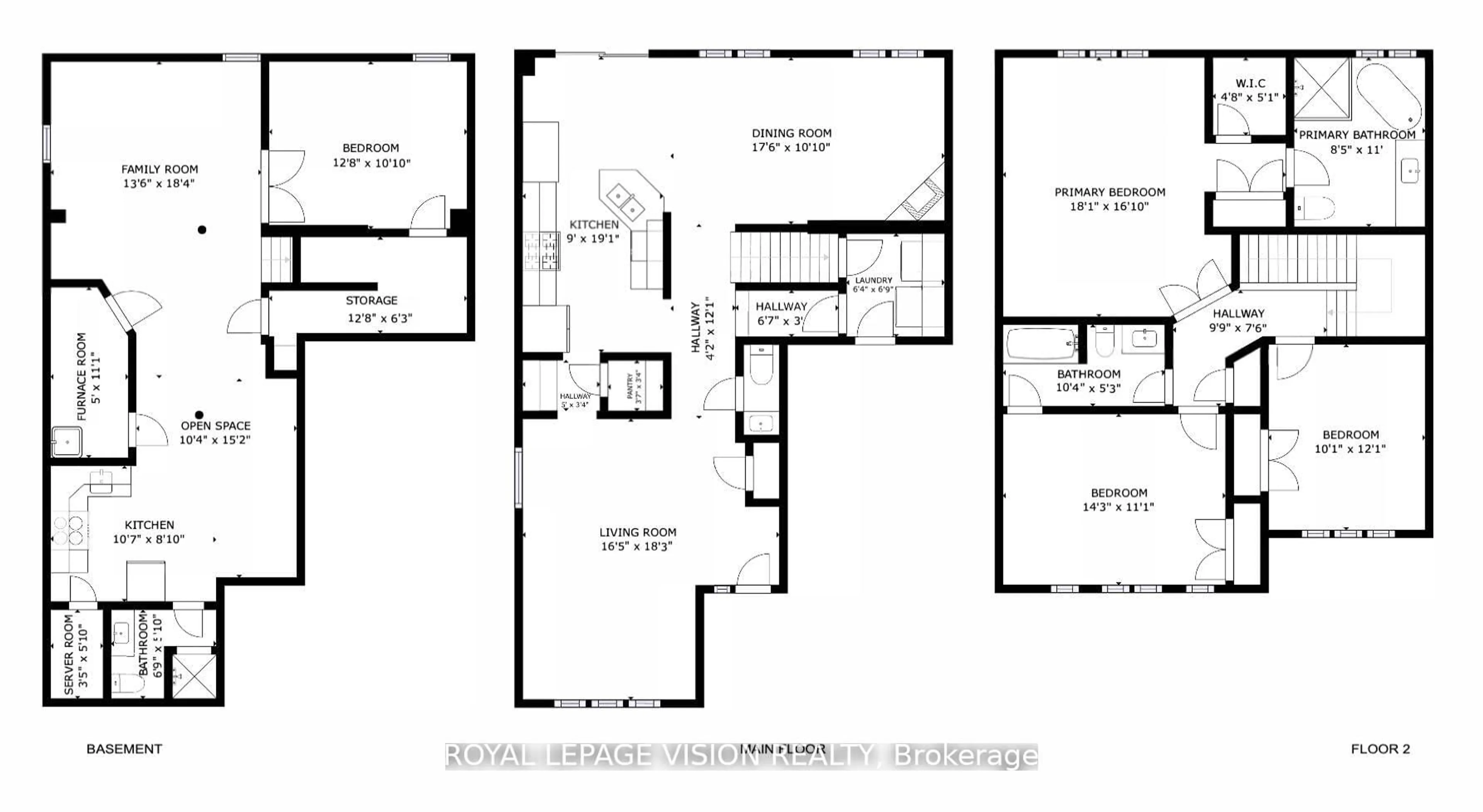 Floor plan for 124 Alfred Paterson Dr, Markham Ontario L6E 1L5