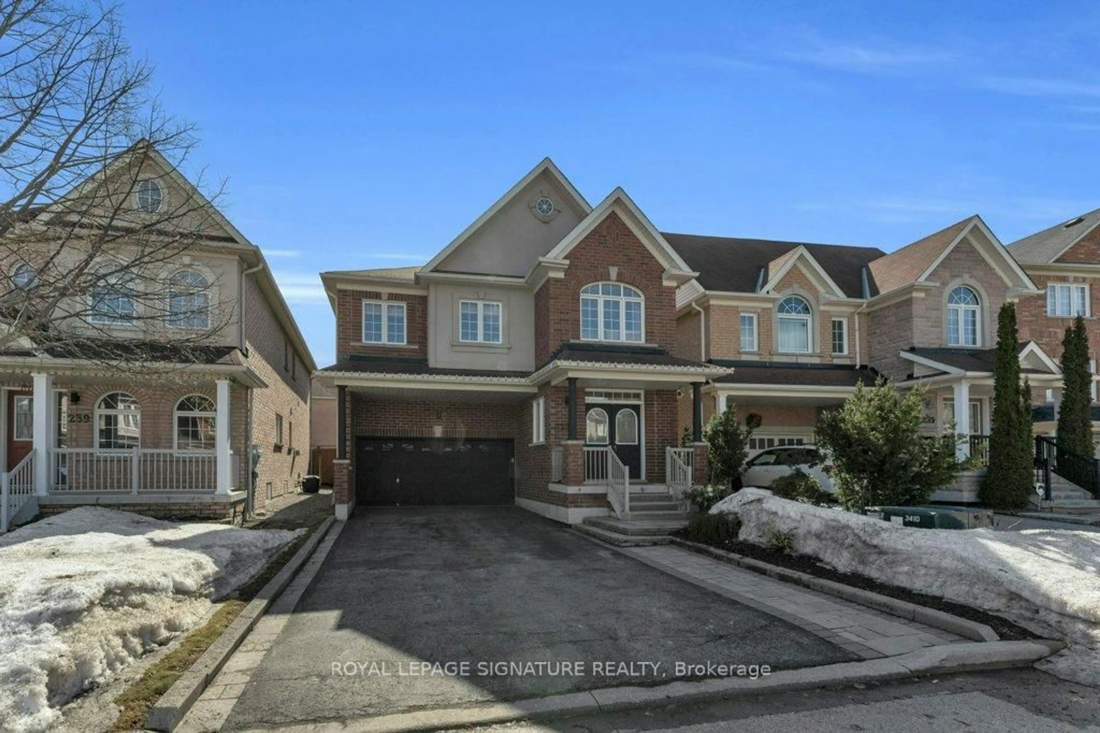Home with brick exterior material, street for 237 Karl Rose Tr, Newmarket Ontario L3X 3J2