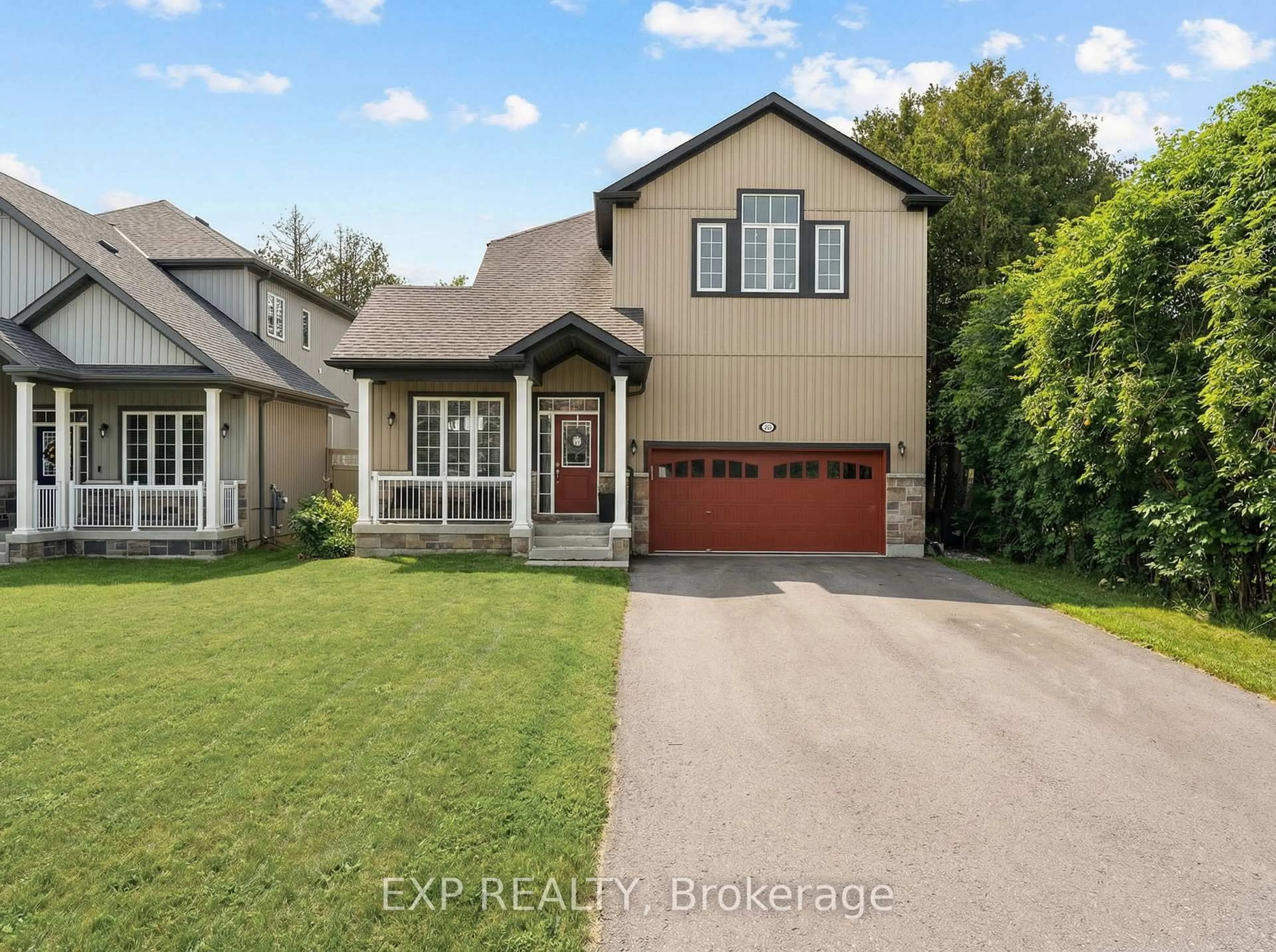 Home with brick exterior material, street for 1951 Metro Rd, Georgina Ontario L0E 1L0