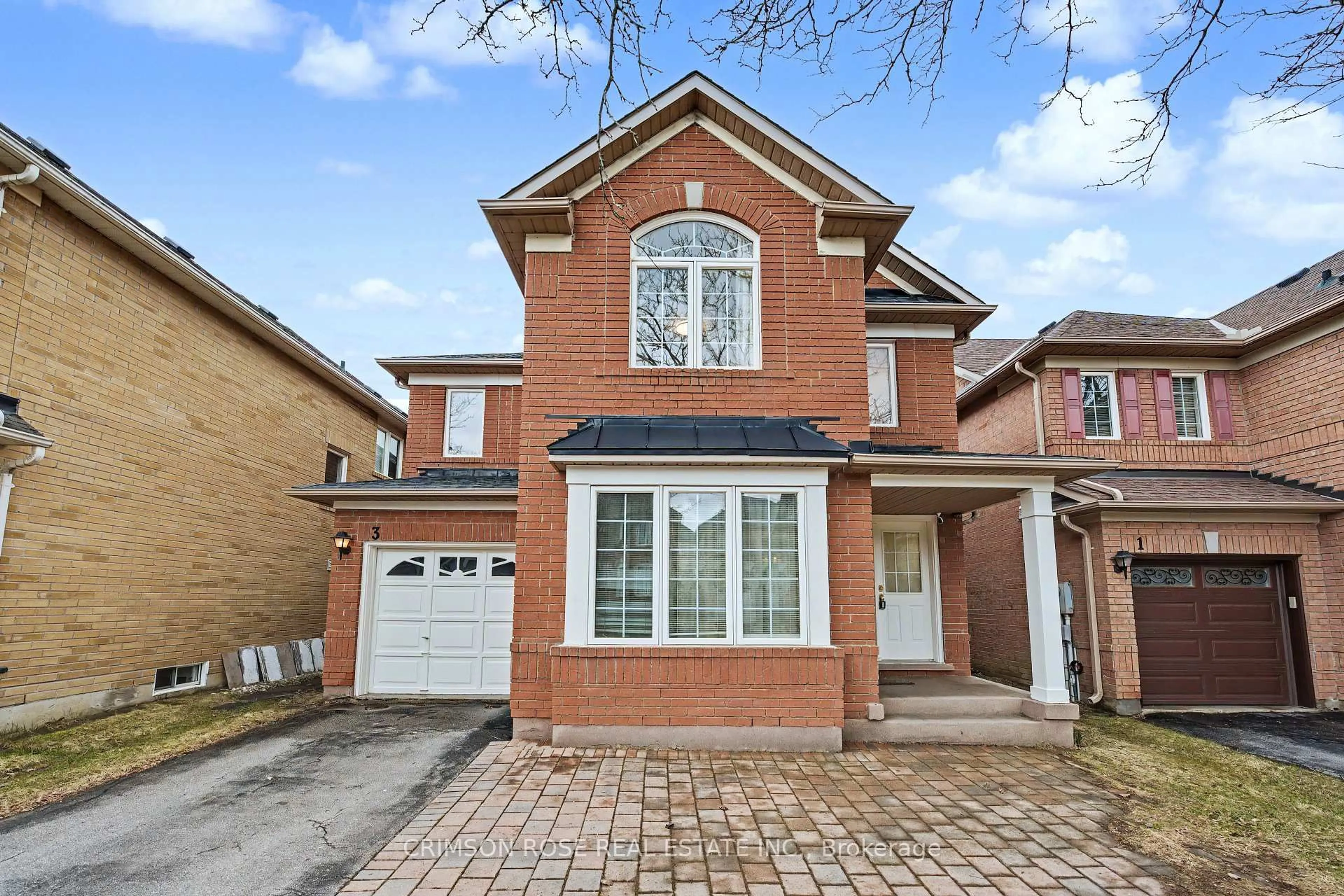 Home with brick exterior material, street for 3 Drawbridge Dr, Markham Ontario L6C 2B2