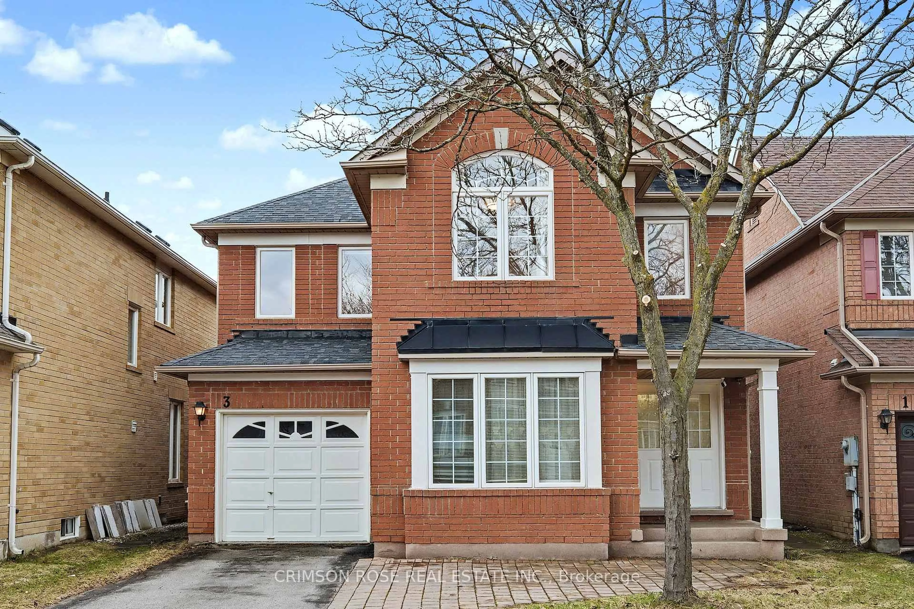 Home with brick exterior material, street for 3 Drawbridge Dr, Markham Ontario L6C 2B2