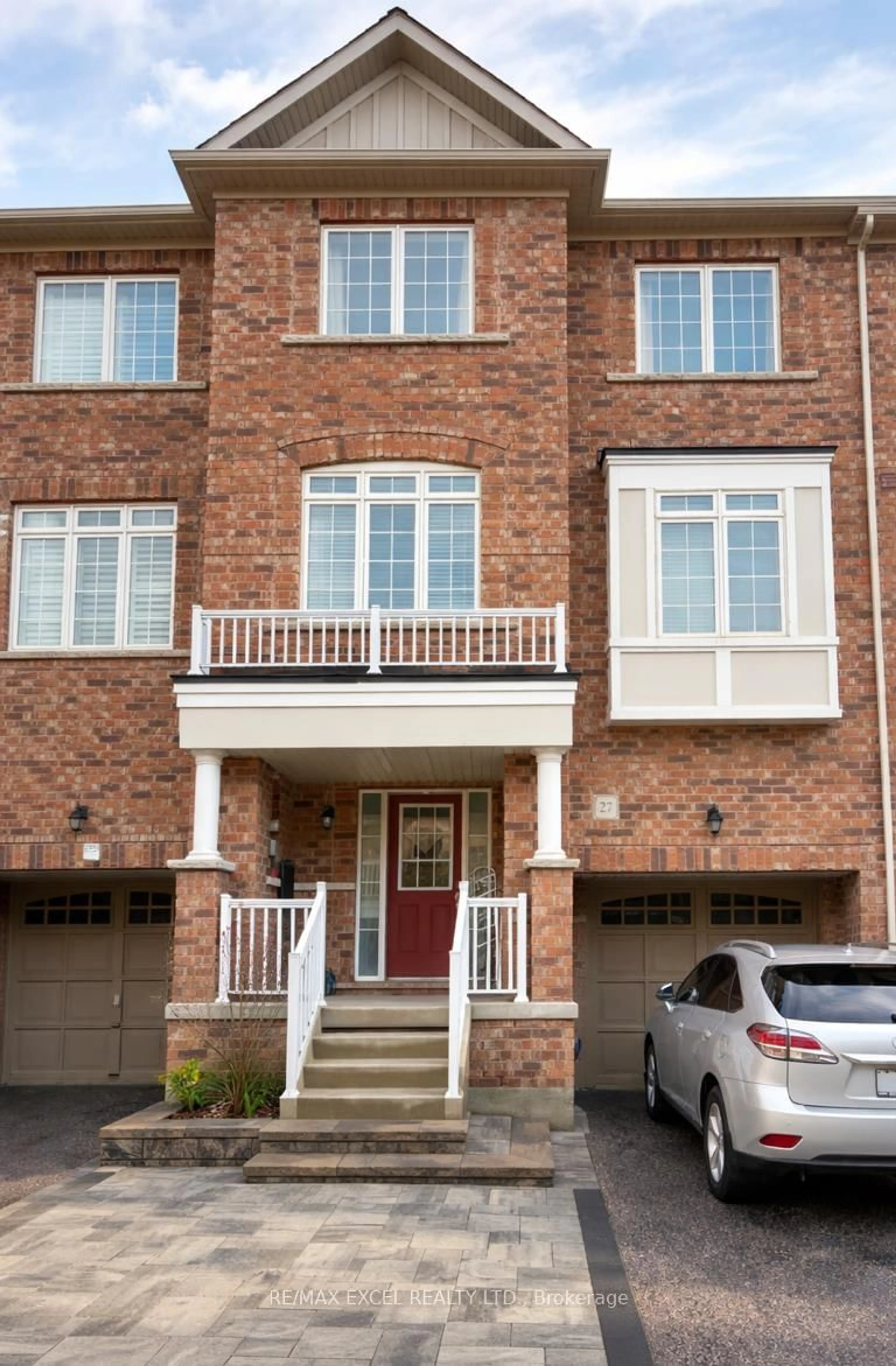 Home with brick exterior material, street for 27 Spiv Grove Way, Markham Ontario L6E 0T6