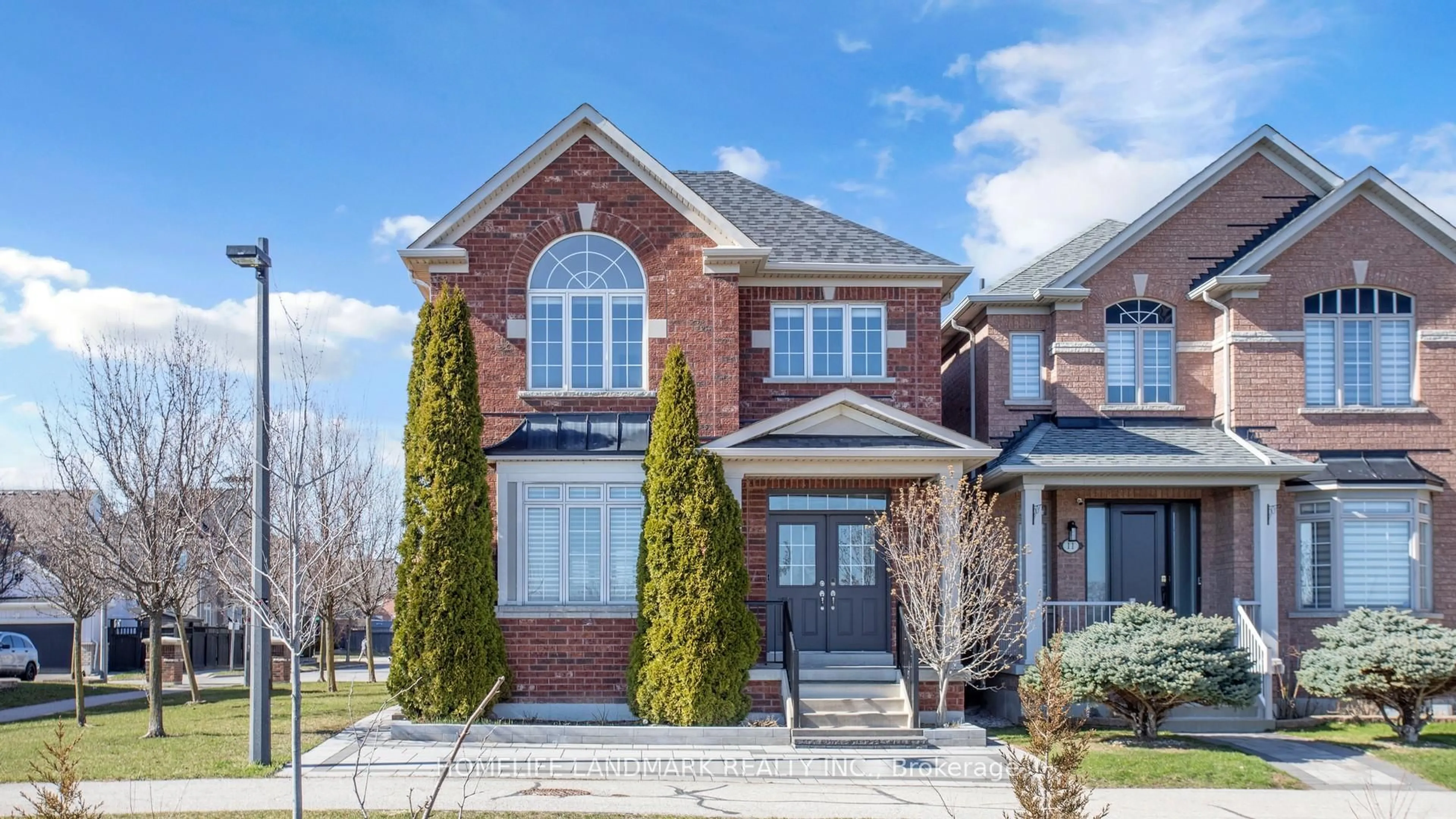 Home with brick exterior material, street for 13 Woodway Lane, Markham Ontario L6B 0N4