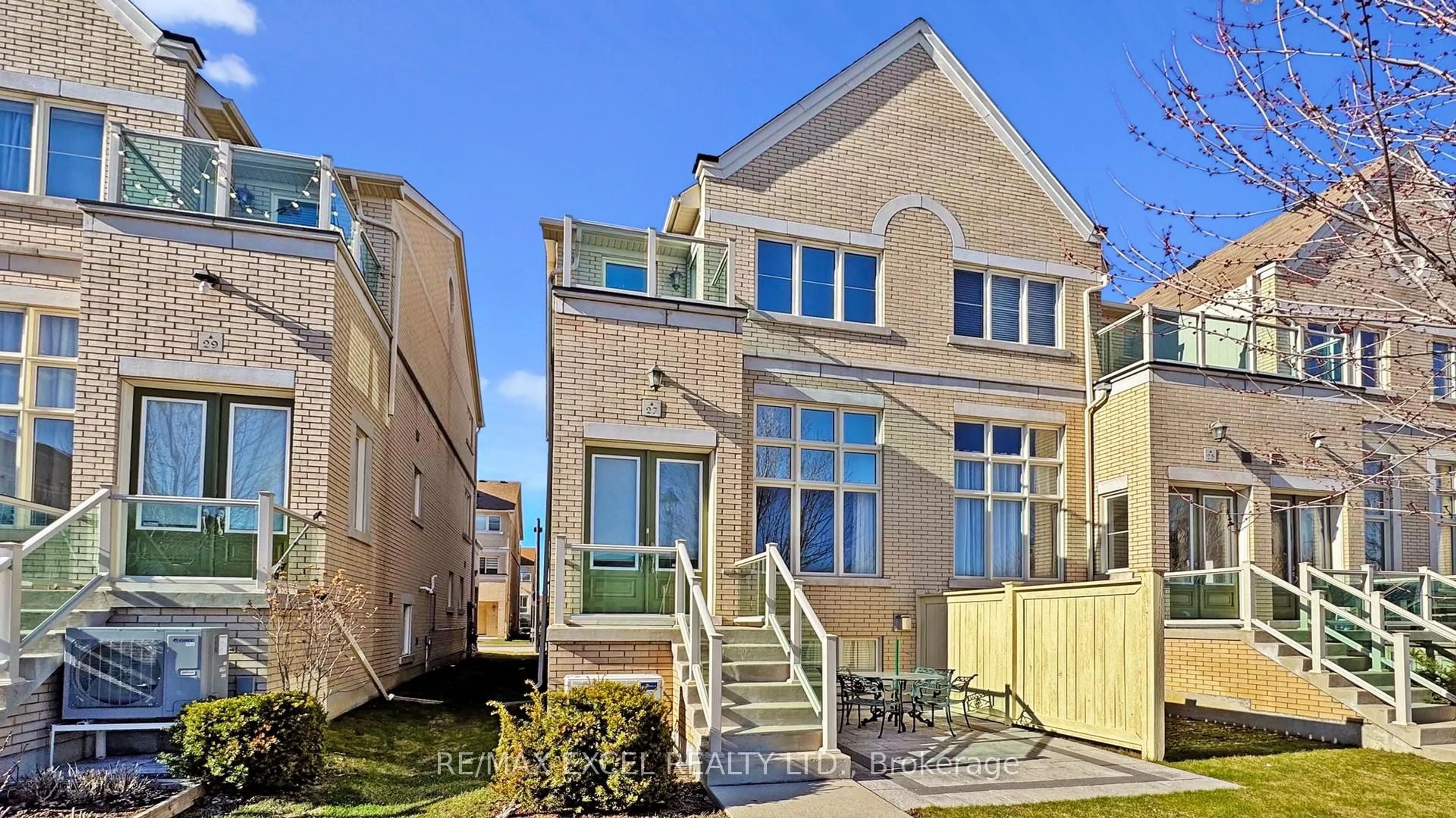 Home with brick exterior material, street for 27 Maytime Way, Markham Ontario L6C 0N5