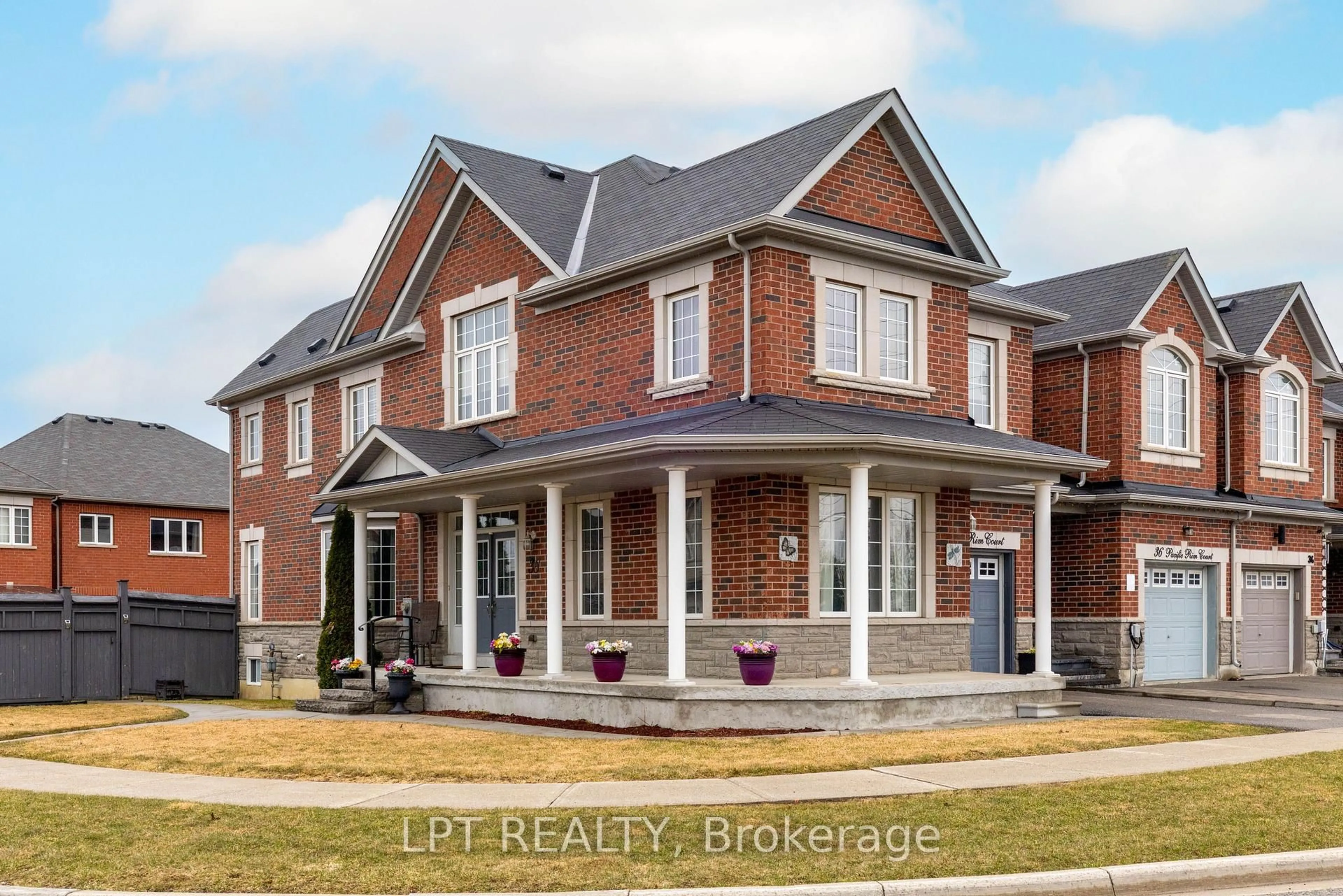 Home with brick exterior material, street for 38 Pacific Rim Crt, Richmond Hill Ontario L4E 0W8