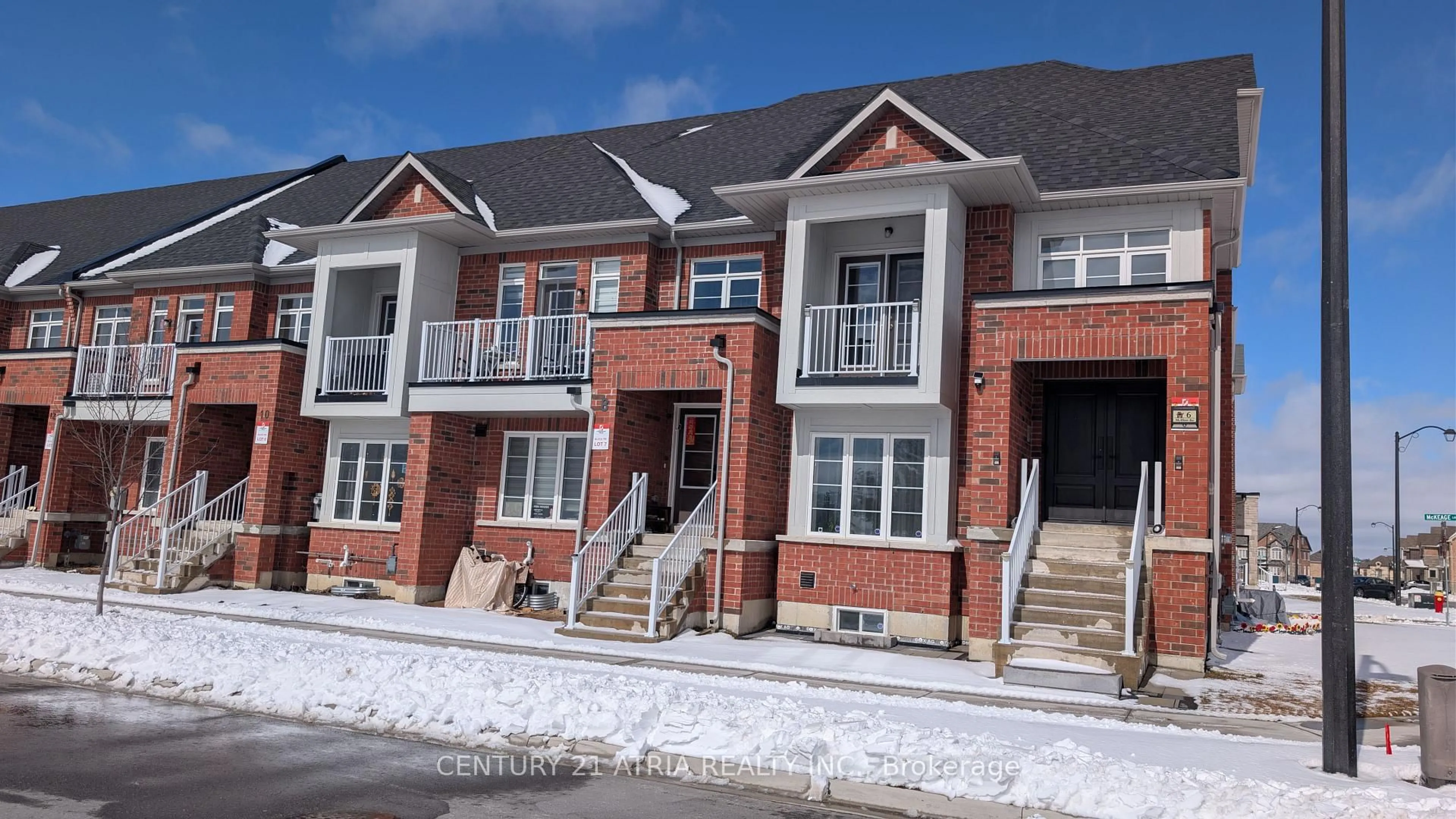 Home with brick exterior material, building for 8 McAlister Ave, Richmond Hill Ontario L4S 0L3