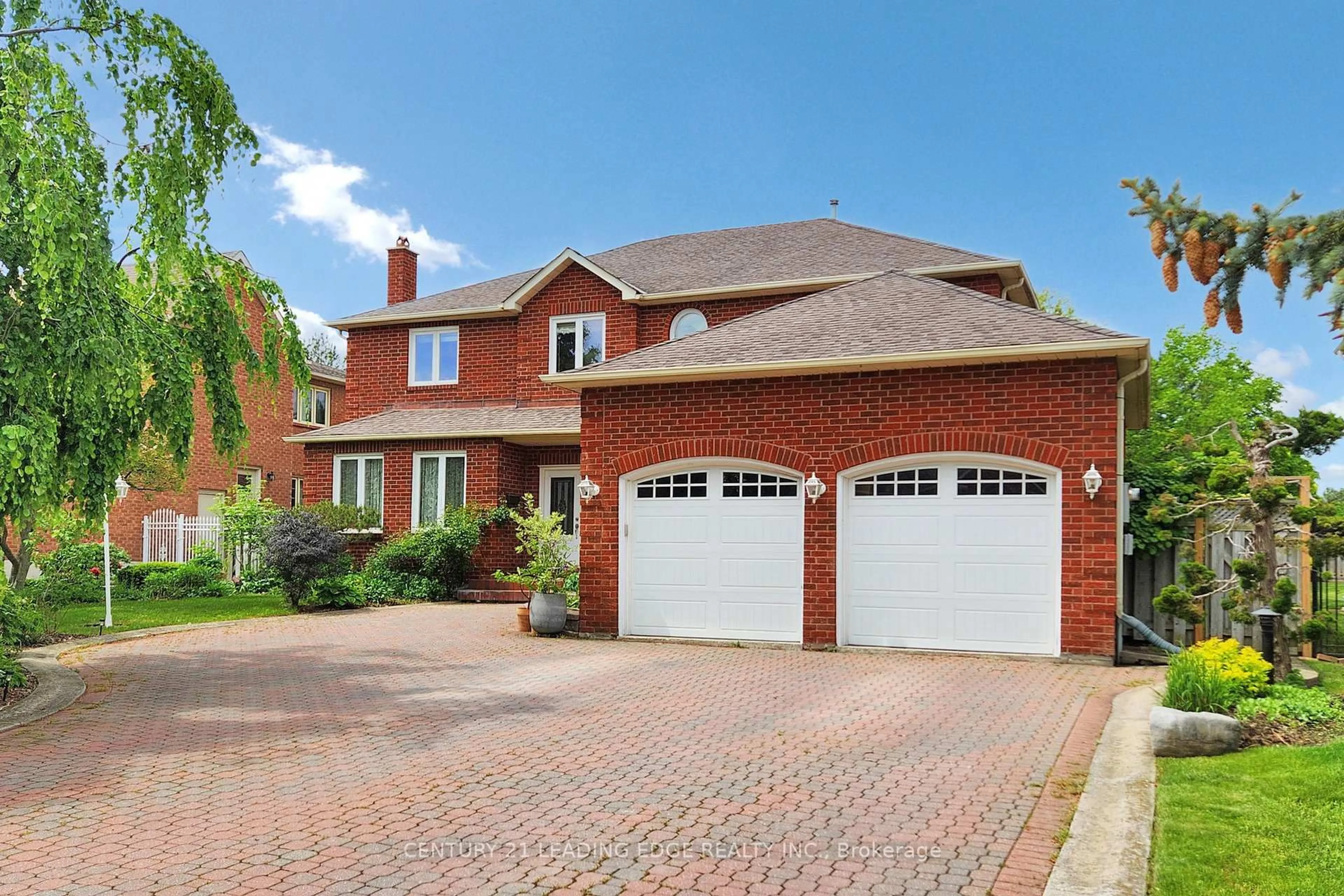 Home with brick exterior material, street for 6 Jewetts Crt, Markham Ontario L3S 2W3