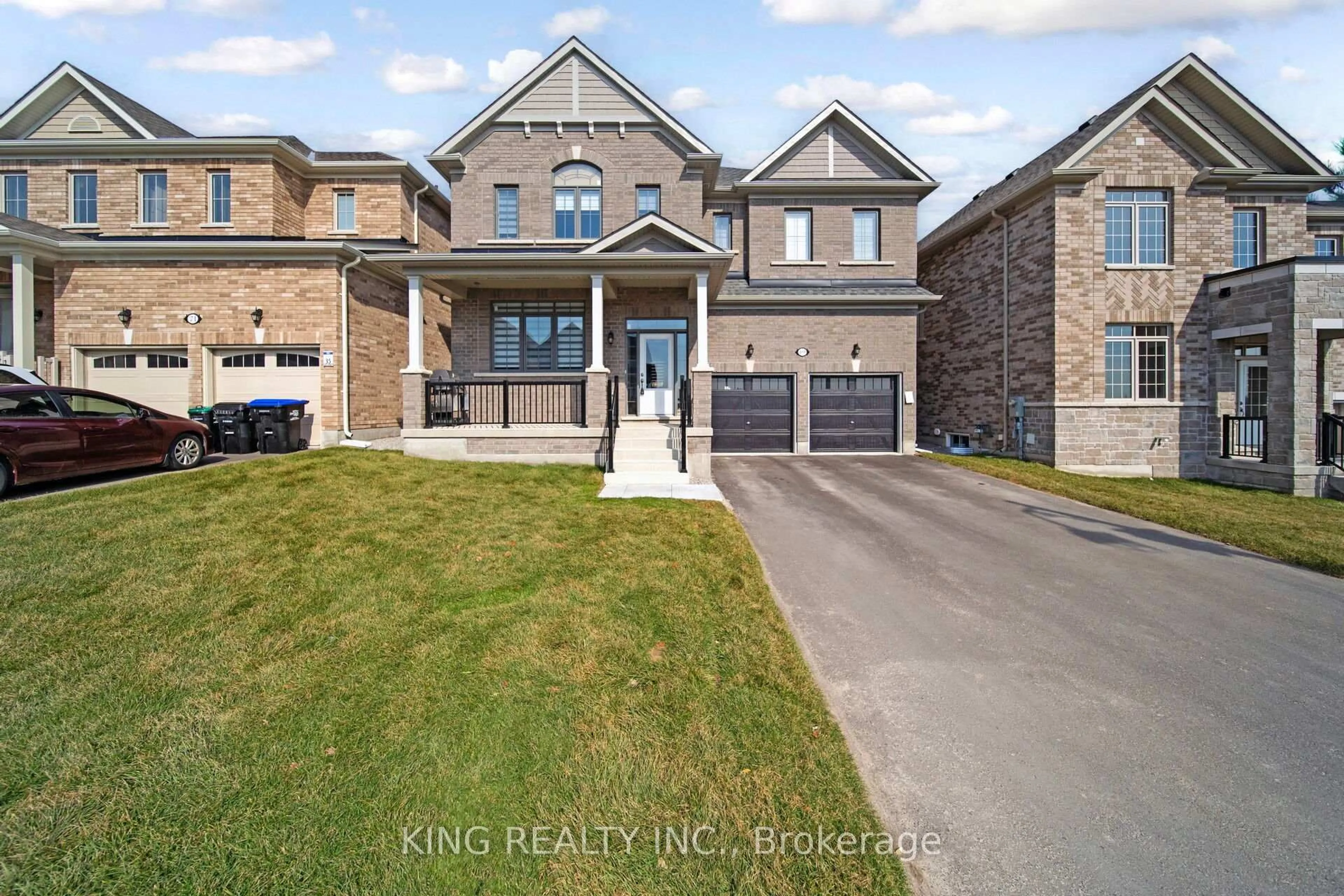 Home with brick exterior material, street for 69 Lawrence D. Pridham Ave, New Tecumseth Ontario L9R 0X4