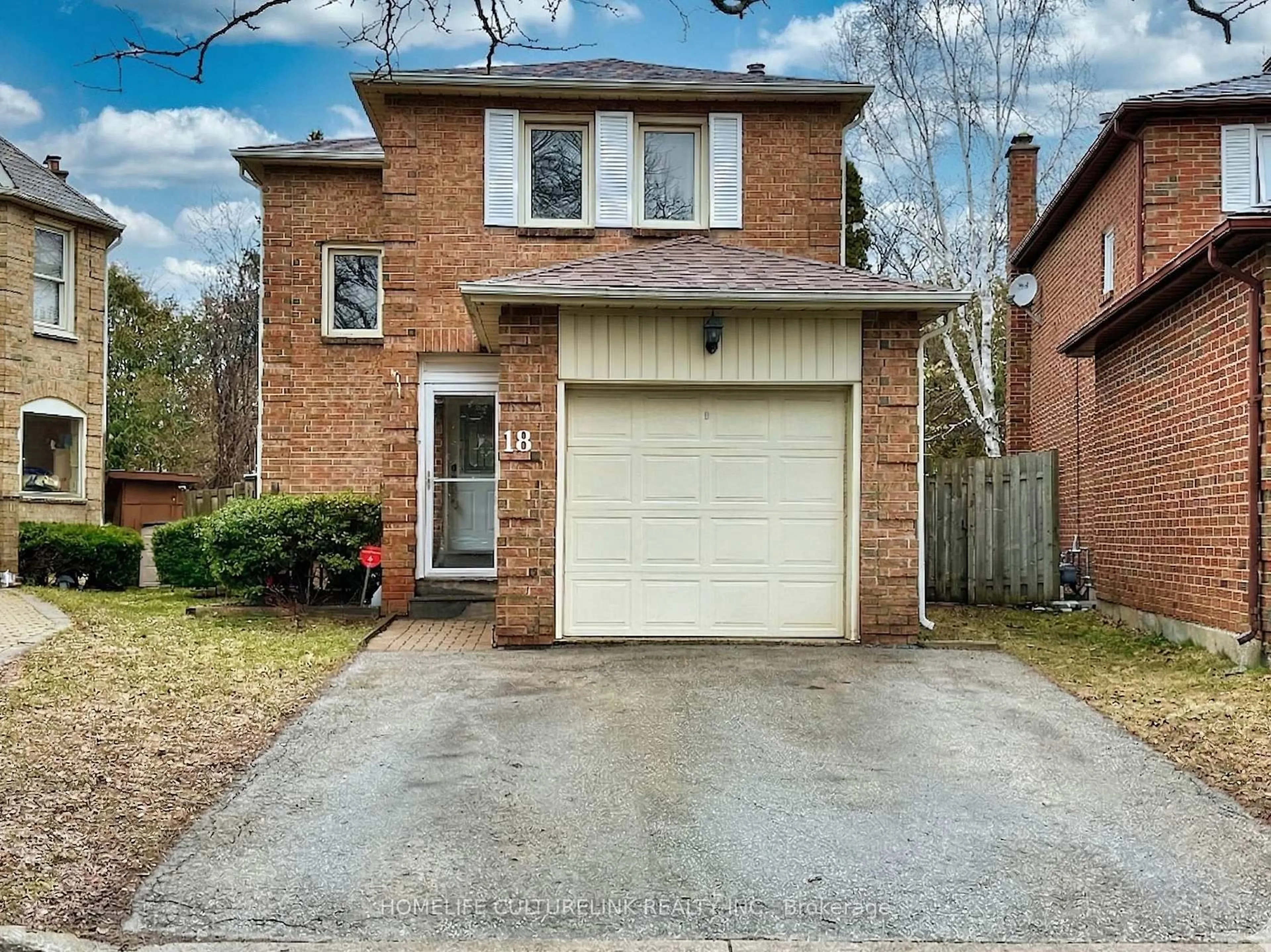 Home with brick exterior material, street for 18 Eugenia Crt, Markham Ontario L3R 4Y6