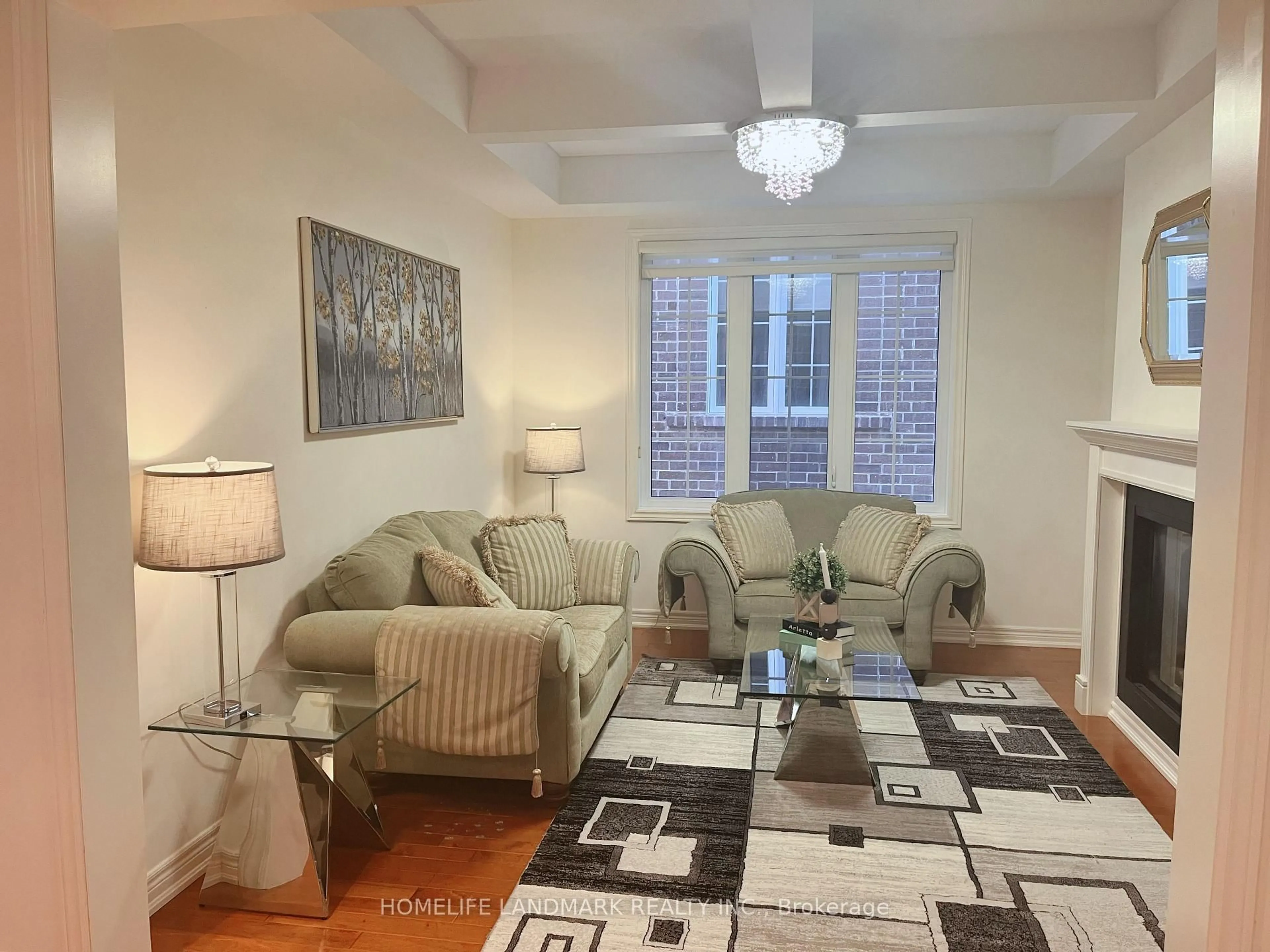 Living room with furniture, unknown for 98 Fitzmaurice Dr, Vaughan Ontario L6A 4X6