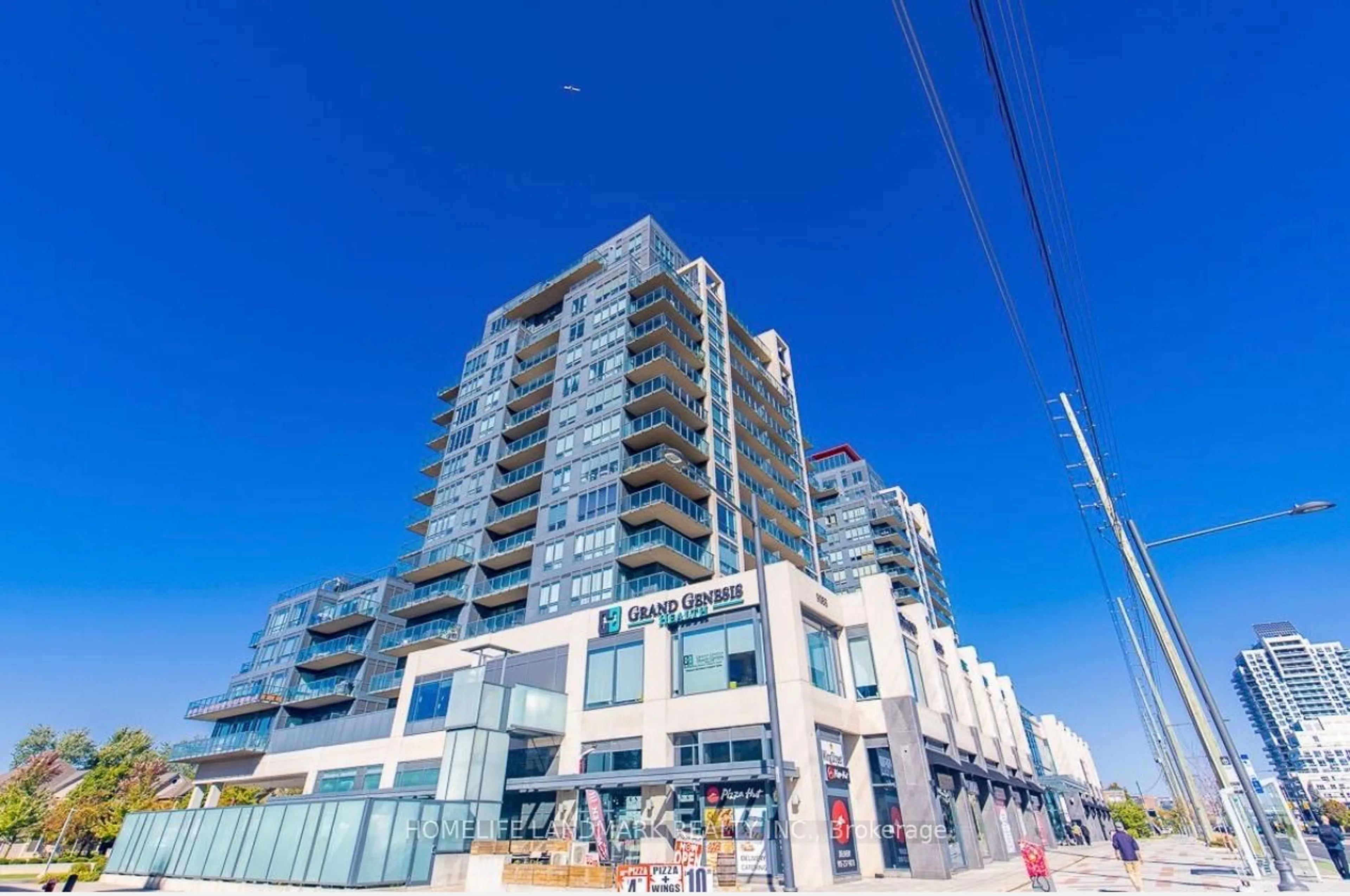 A pic from outside/outdoor area/front of a property/back of a property/a pic from drone, building for 9088 Yonge St #507A, Richmond Hill Ontario L4C 0Y6