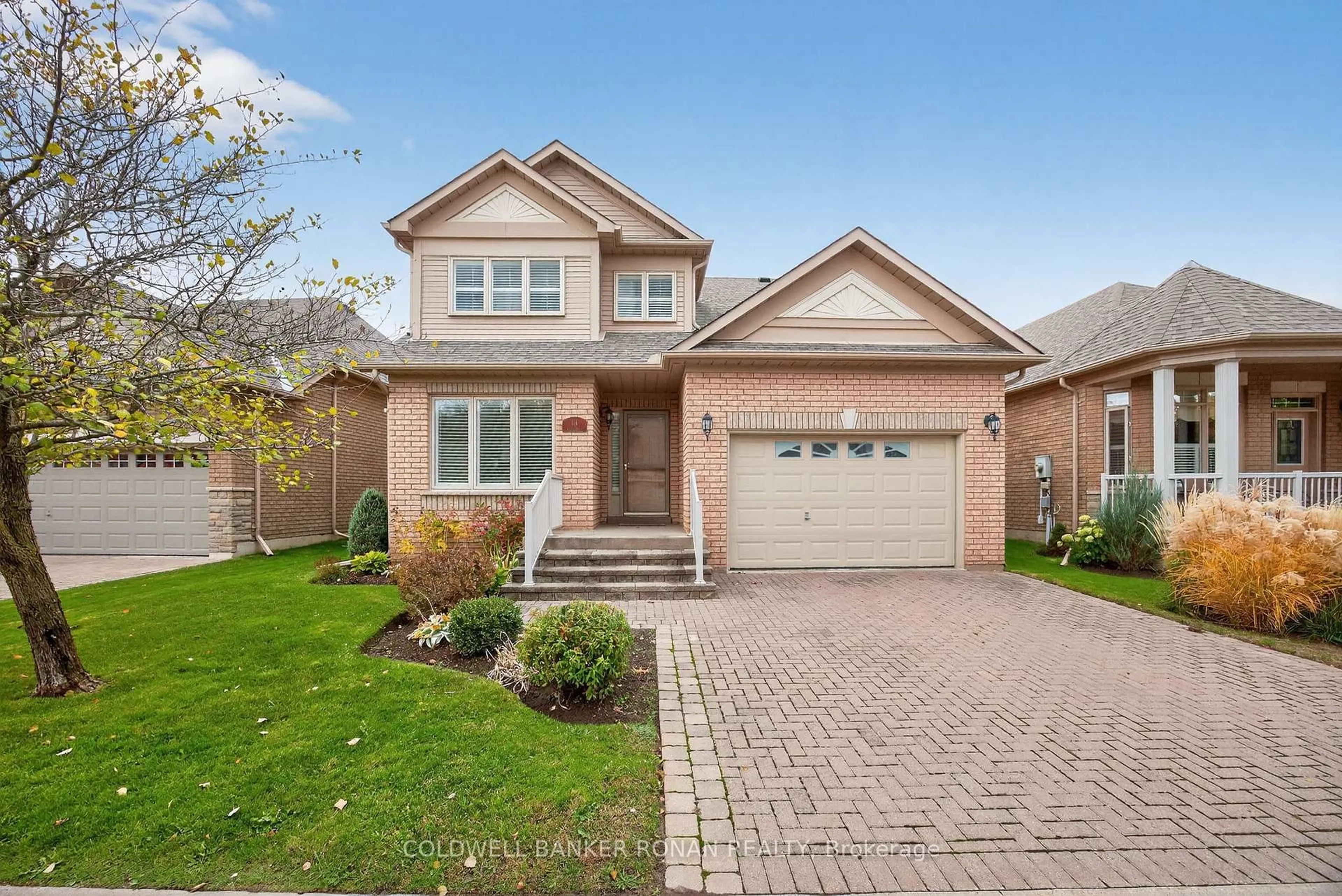 Home with brick exterior material, street for 14 Via Amici, New Tecumseth Ontario L9R 2B4