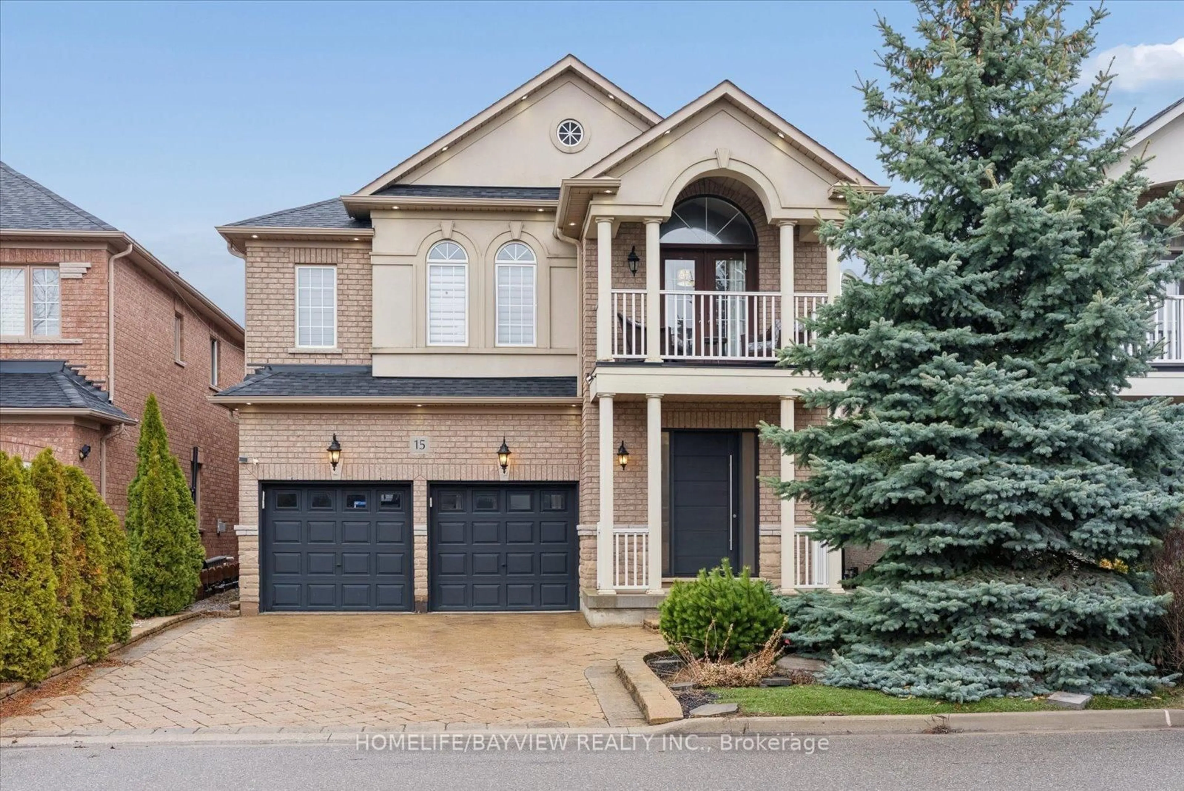 Home with brick exterior material, street for 15 Maple Forest Dr, Vaughan Ontario L6A 0B7