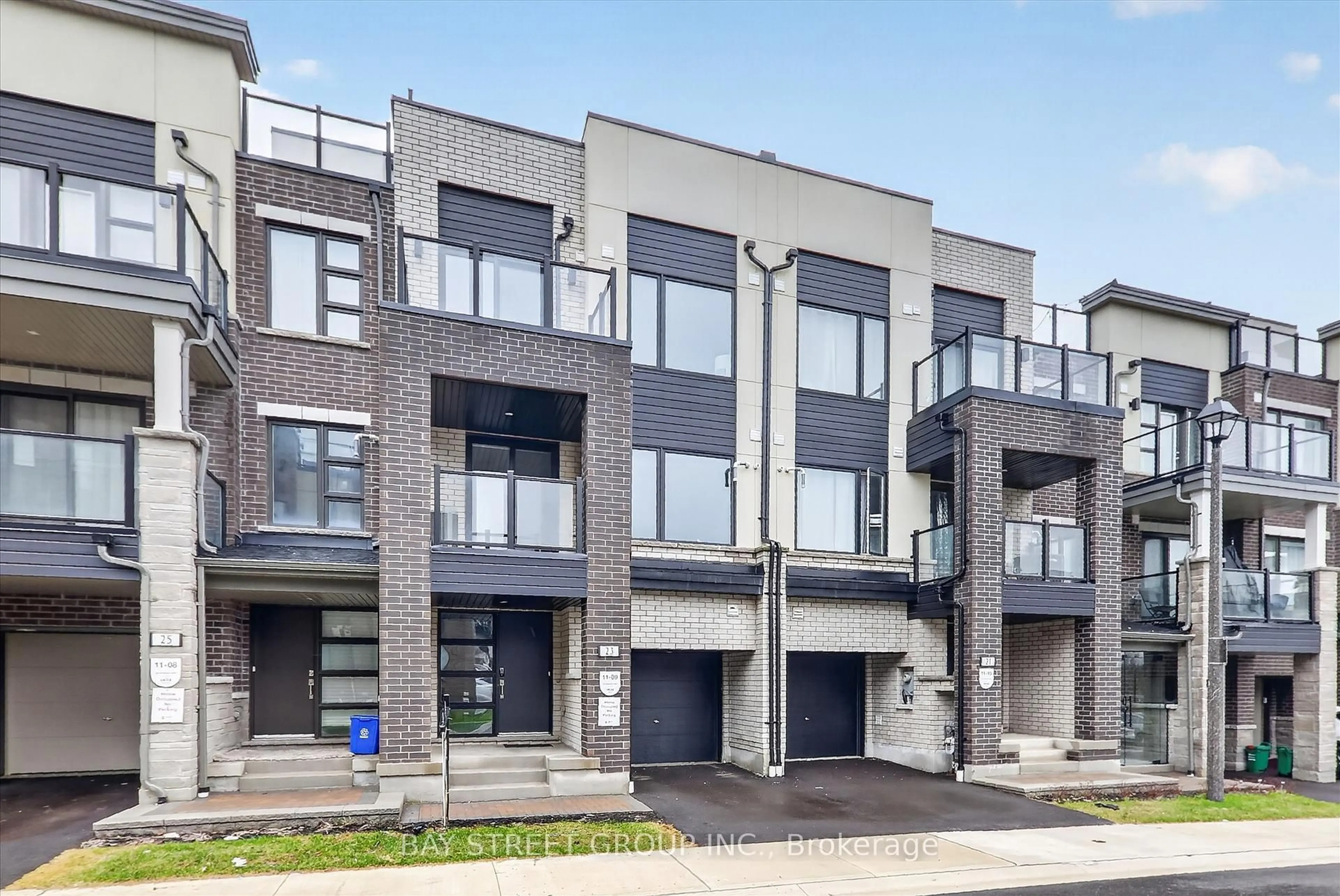 Home with brick exterior material, street for 23 SCHMIDT Lane, Markham Ontario L6C 3L7